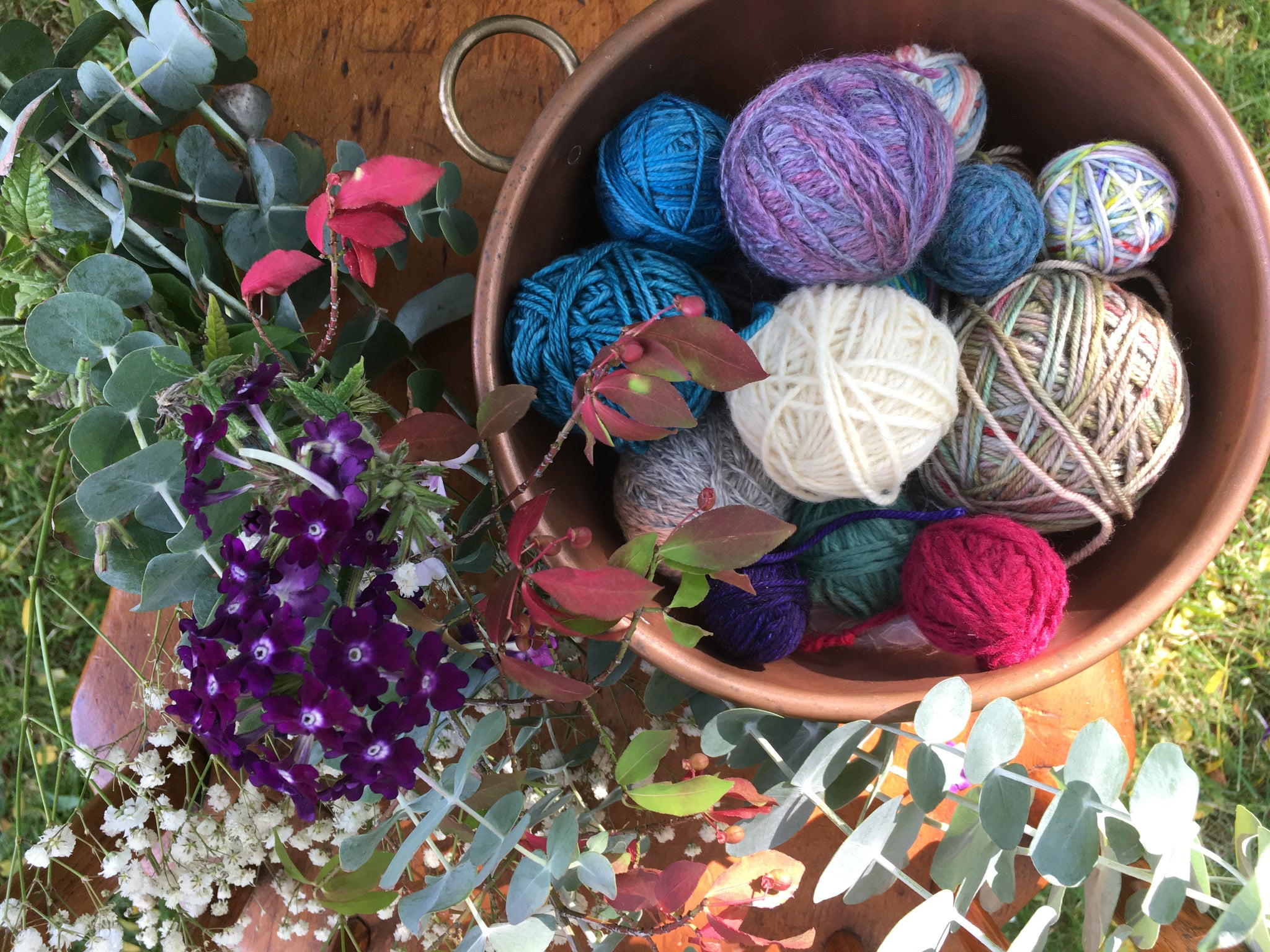 We're happy to say that the fall knitting, crocheting, and weaving frenzy is in full swing.