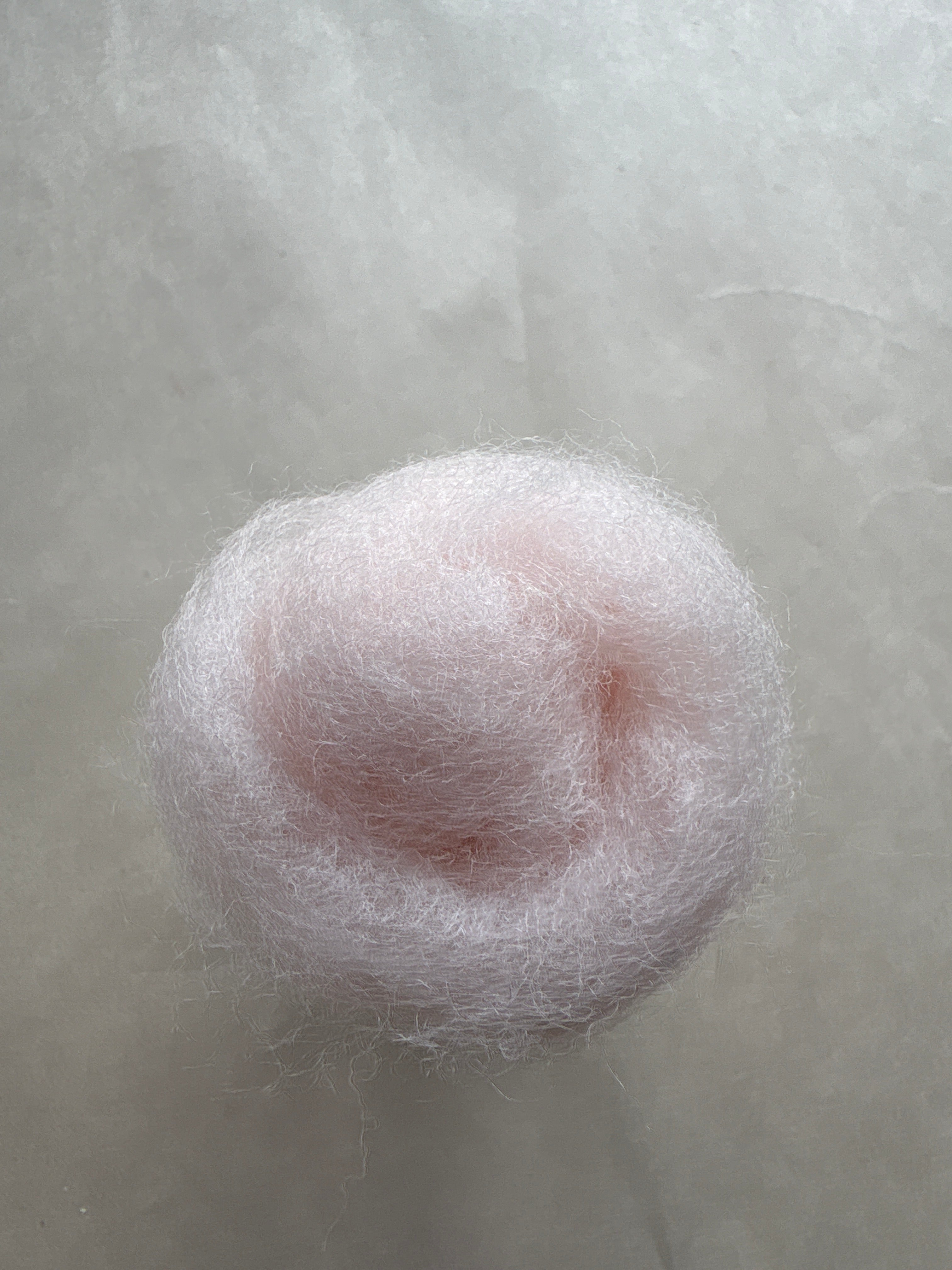 Lake Blue Felt Carded New Zealand Wool