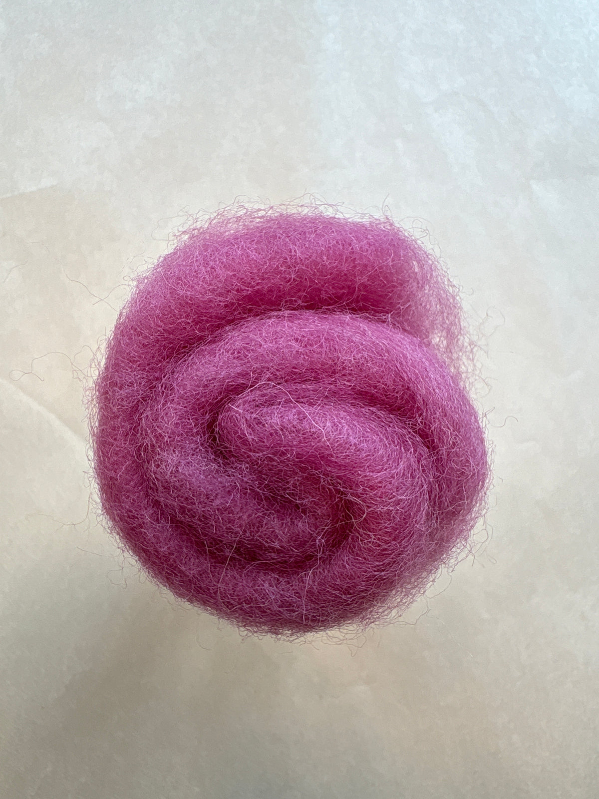 Lake Blue Felt Carded New Zealand Wool