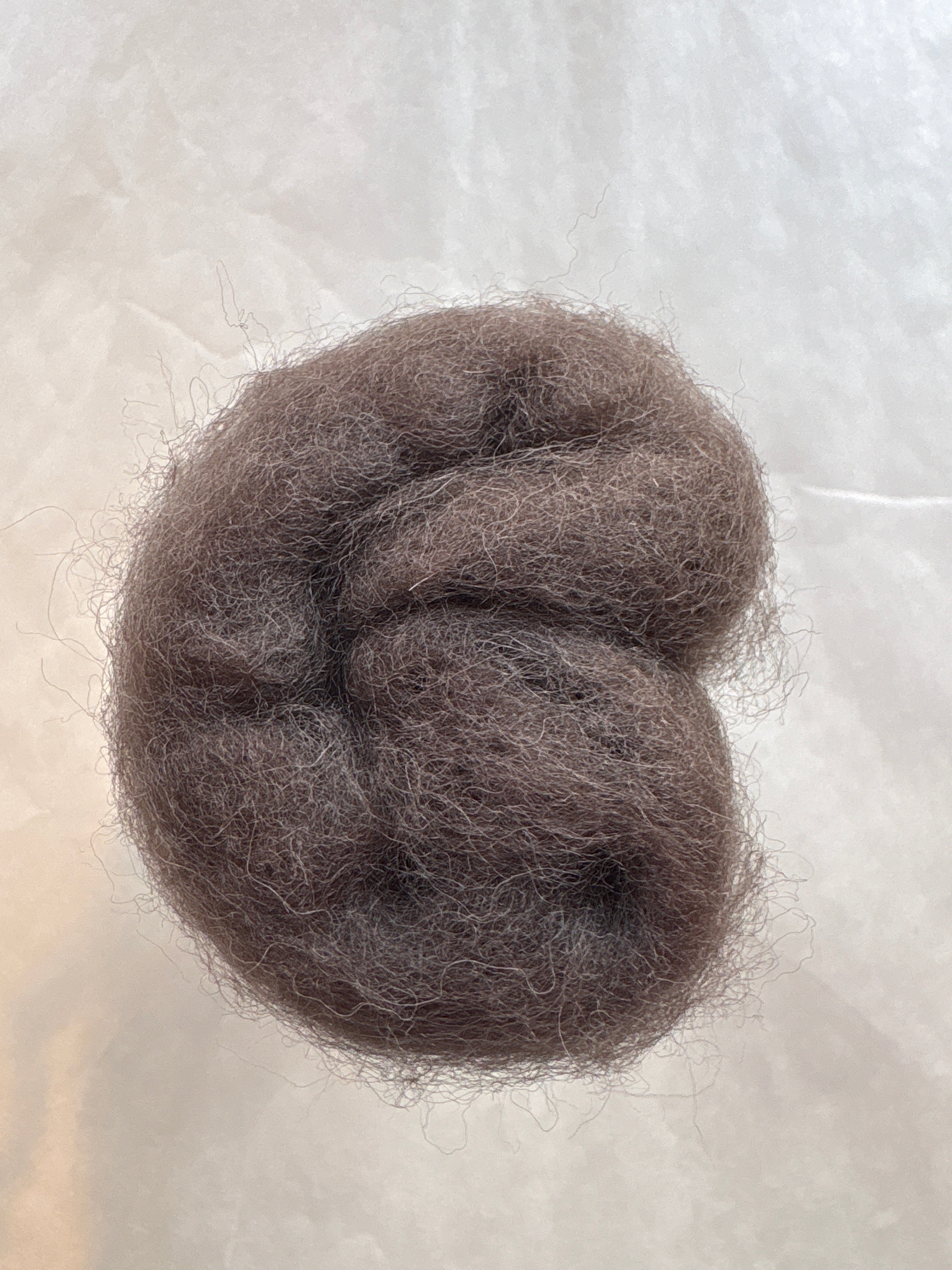 Lake Blue Felt Carded New Zealand Wool