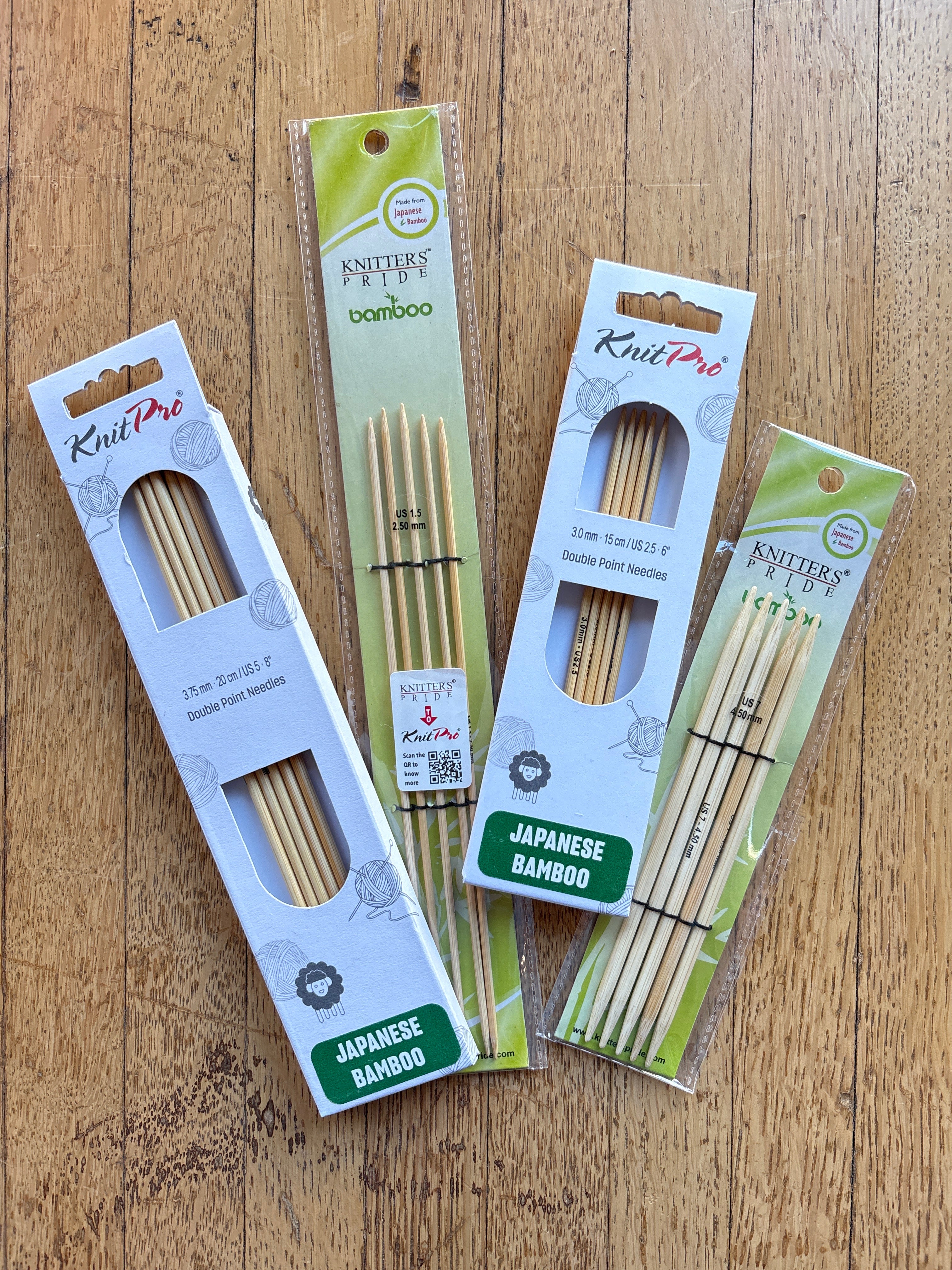 Knitter's Pride Bamboo Double Pointed Needles