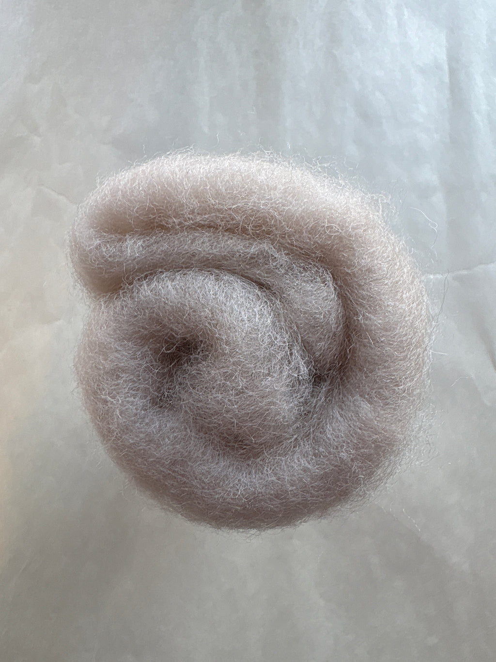 Lake Blue Felt Carded New Zealand Wool