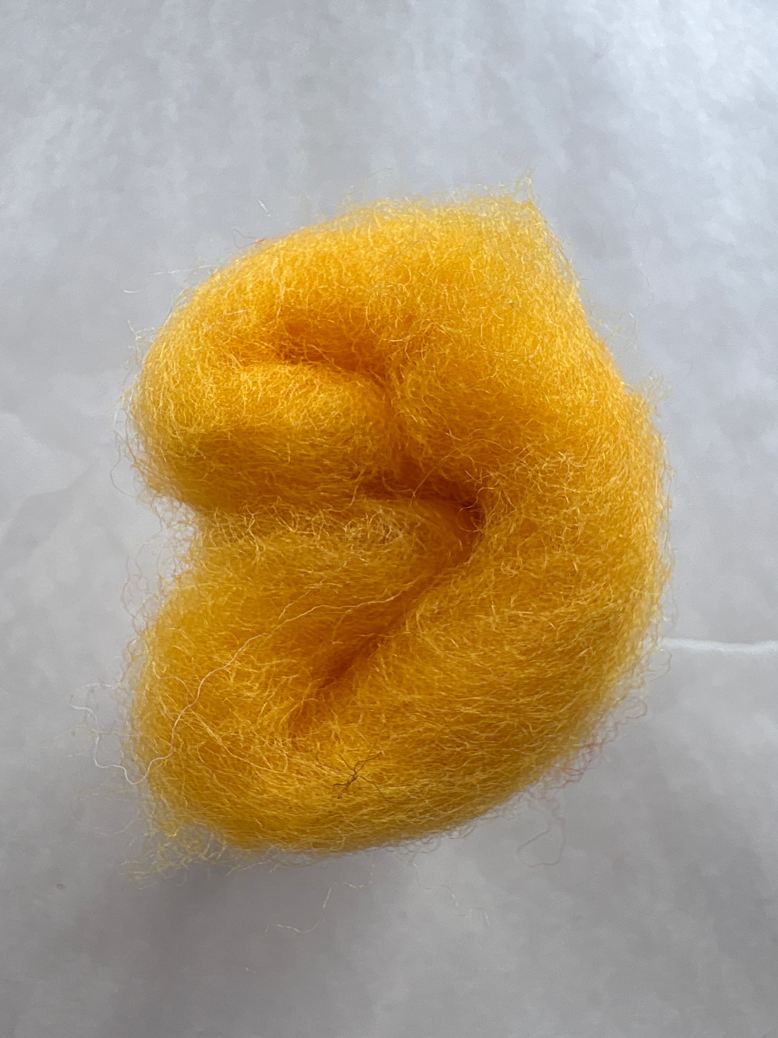 Lake Blue Felt Carded New Zealand Wool