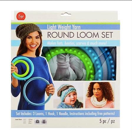 Light Weight Yarn Round Loom Set