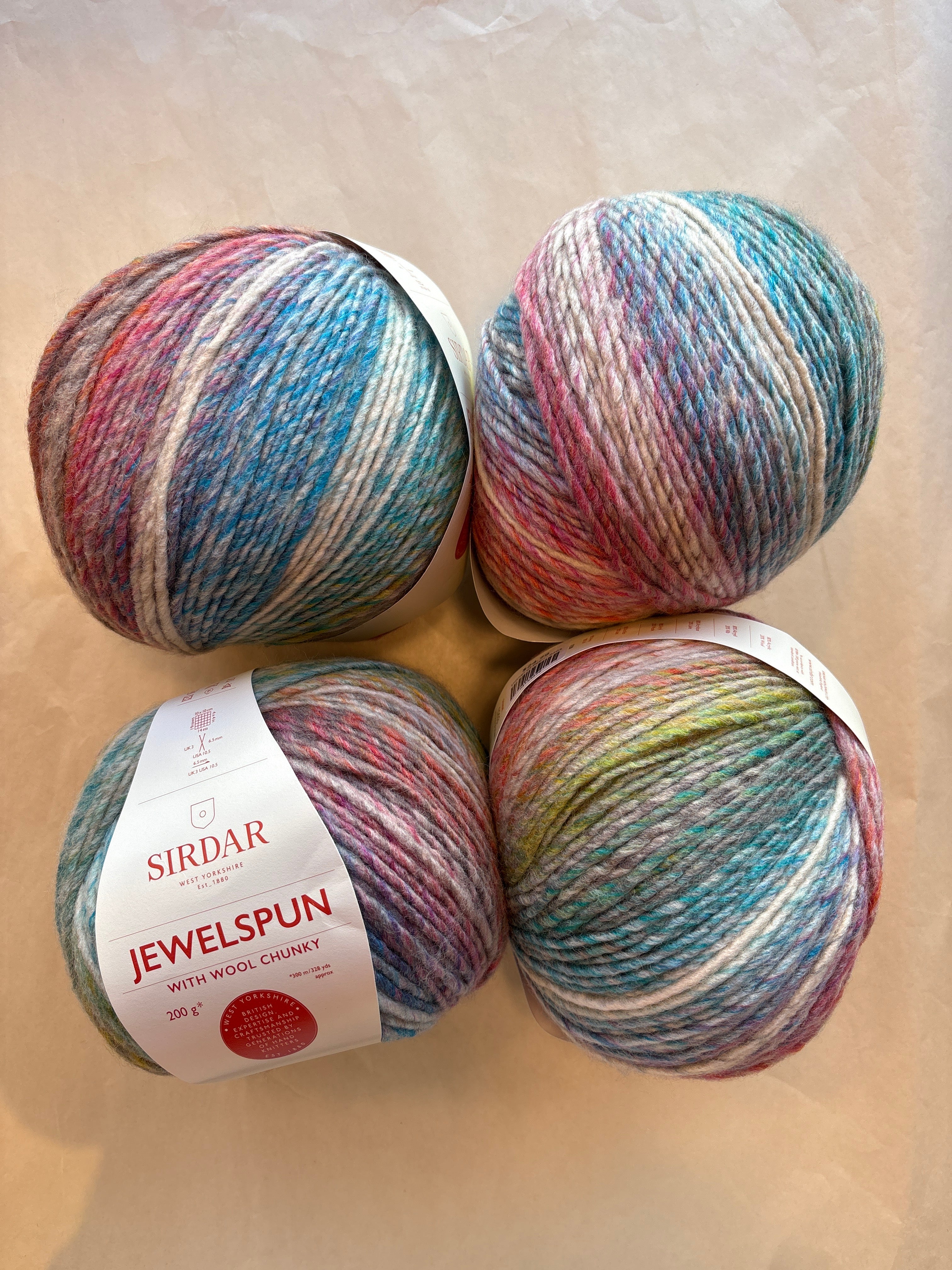Jewelspun with Wool Chunky