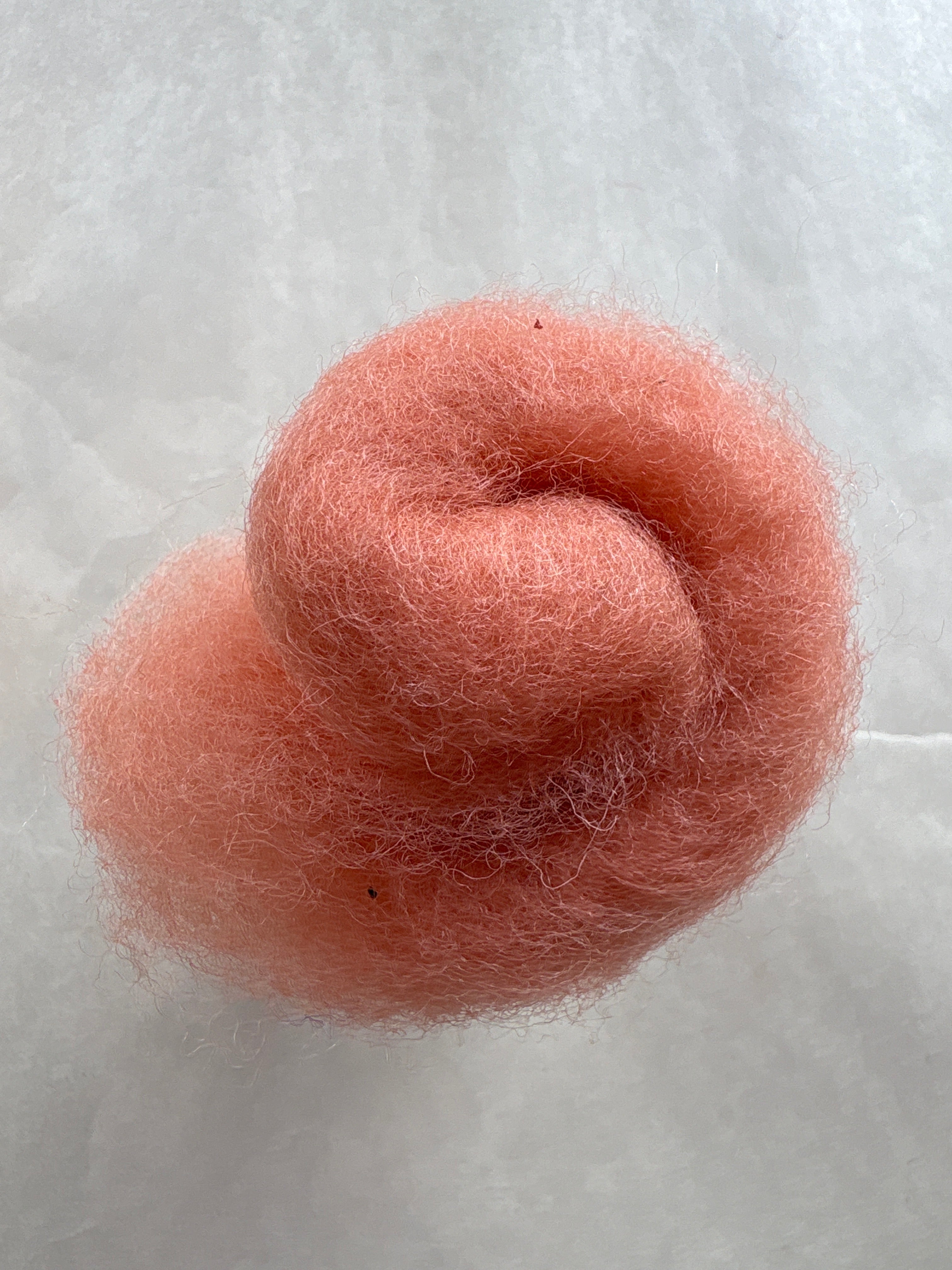 Lake Blue Felt Carded New Zealand Wool