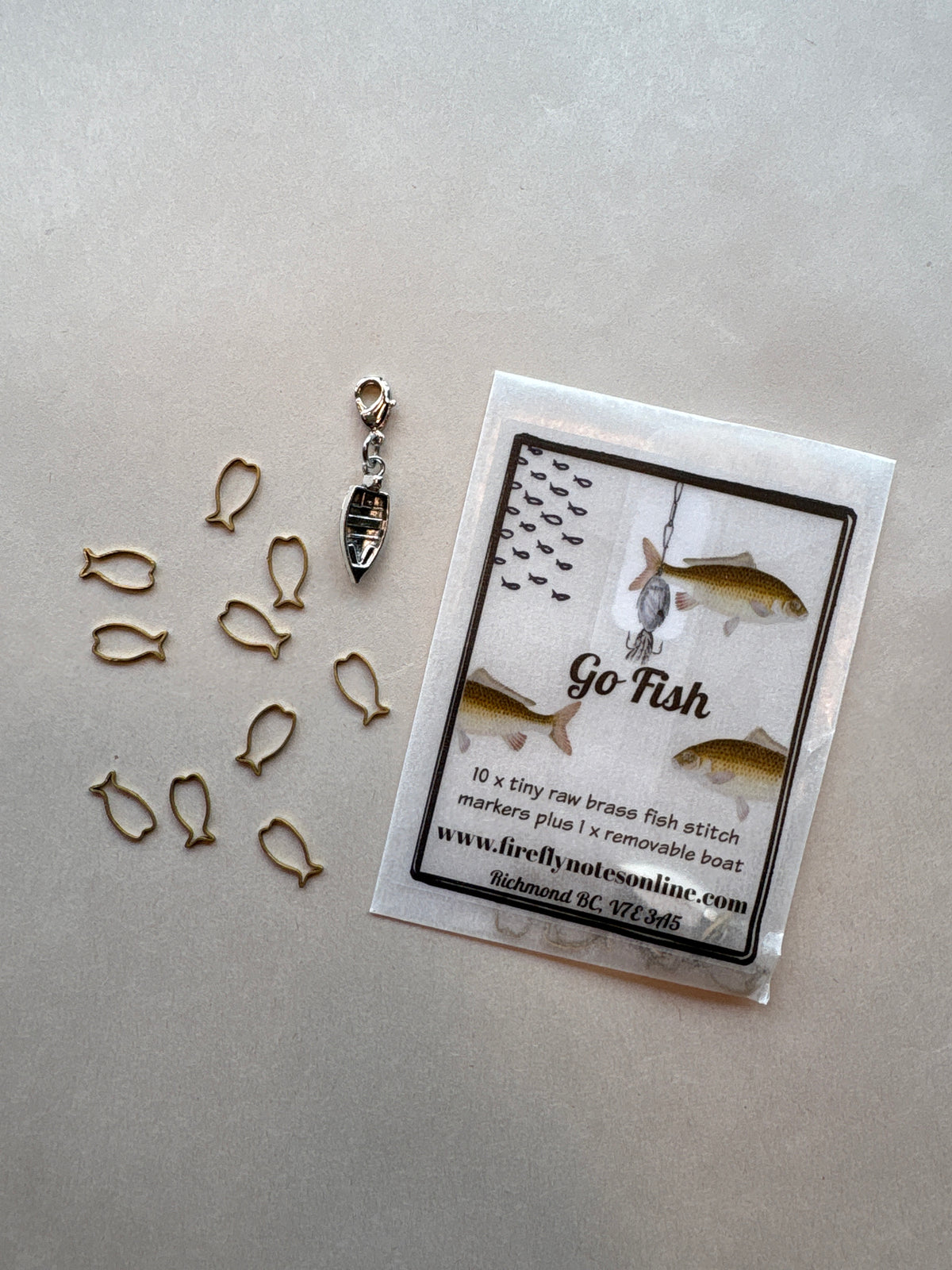 Stitch Markers - Go Fish