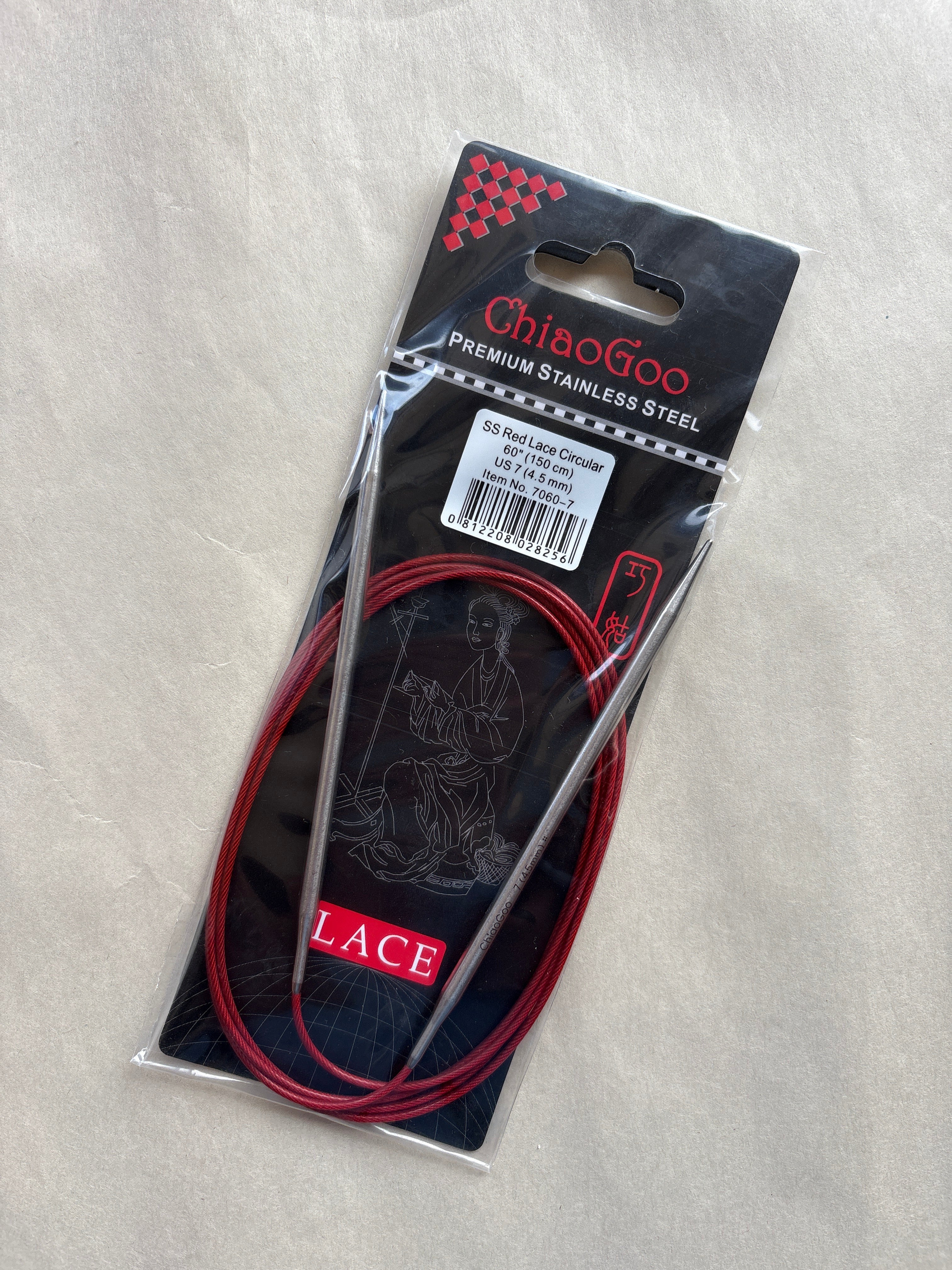 Chiaogoo Red Lace Circular 150cm (60")