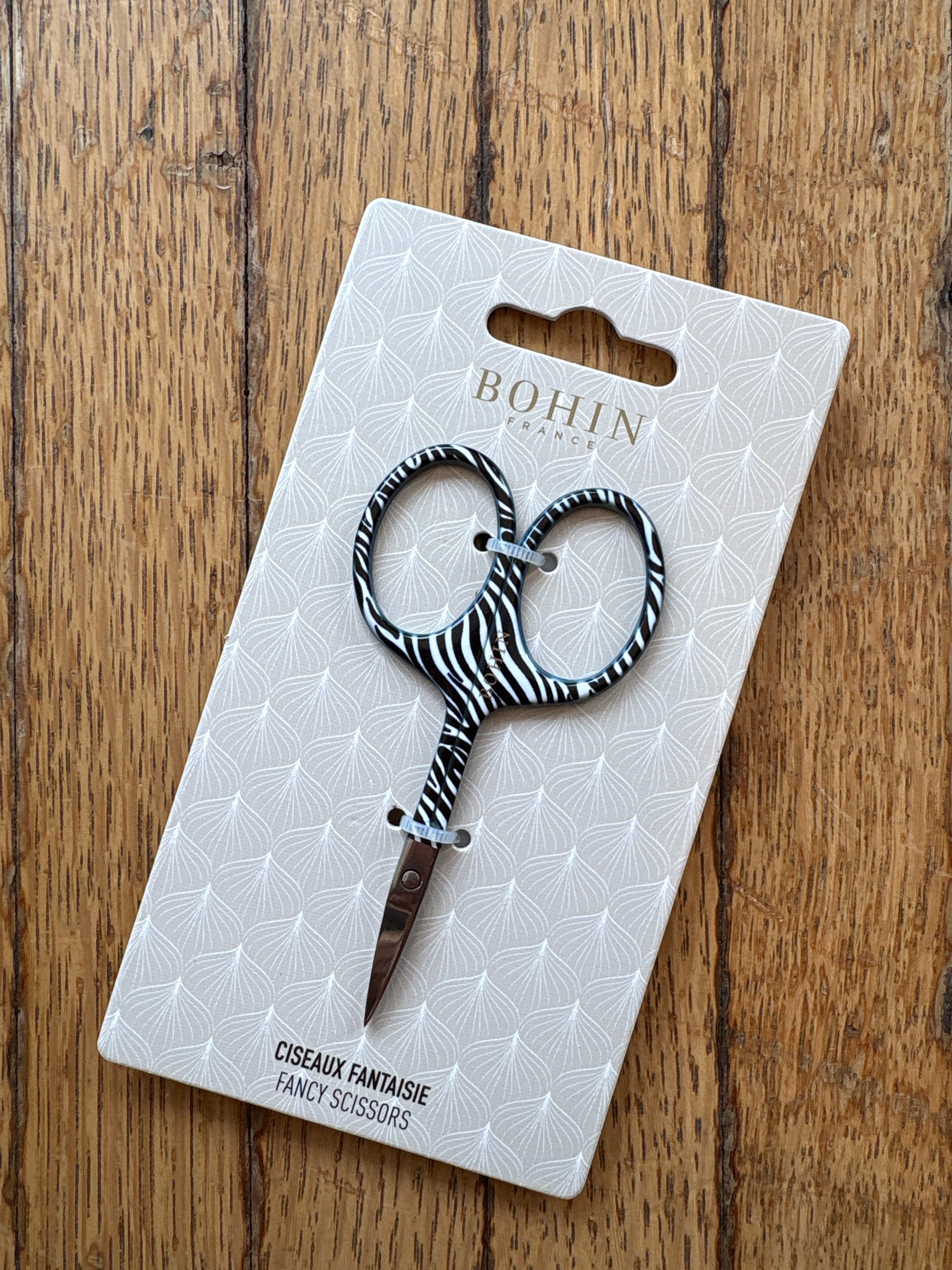 Bohin Fancy Animal Print Scissors