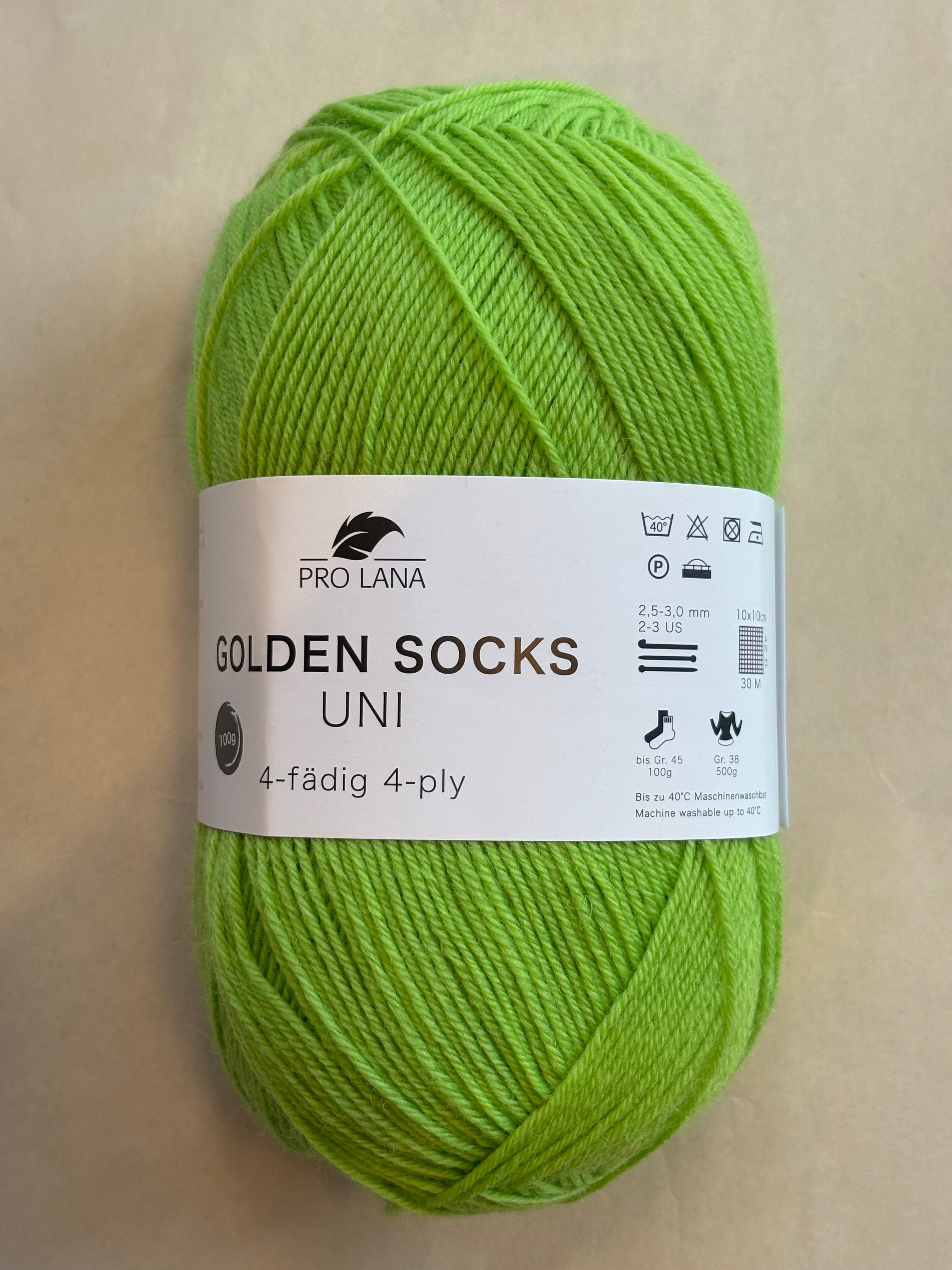 Sockenwolle Uni / Golden Socks Uni
