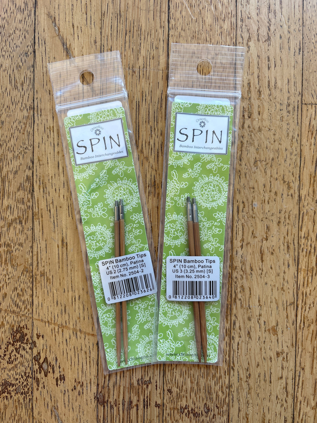 ChiaoGoo SPIN Bamboo Interchangeable Tips