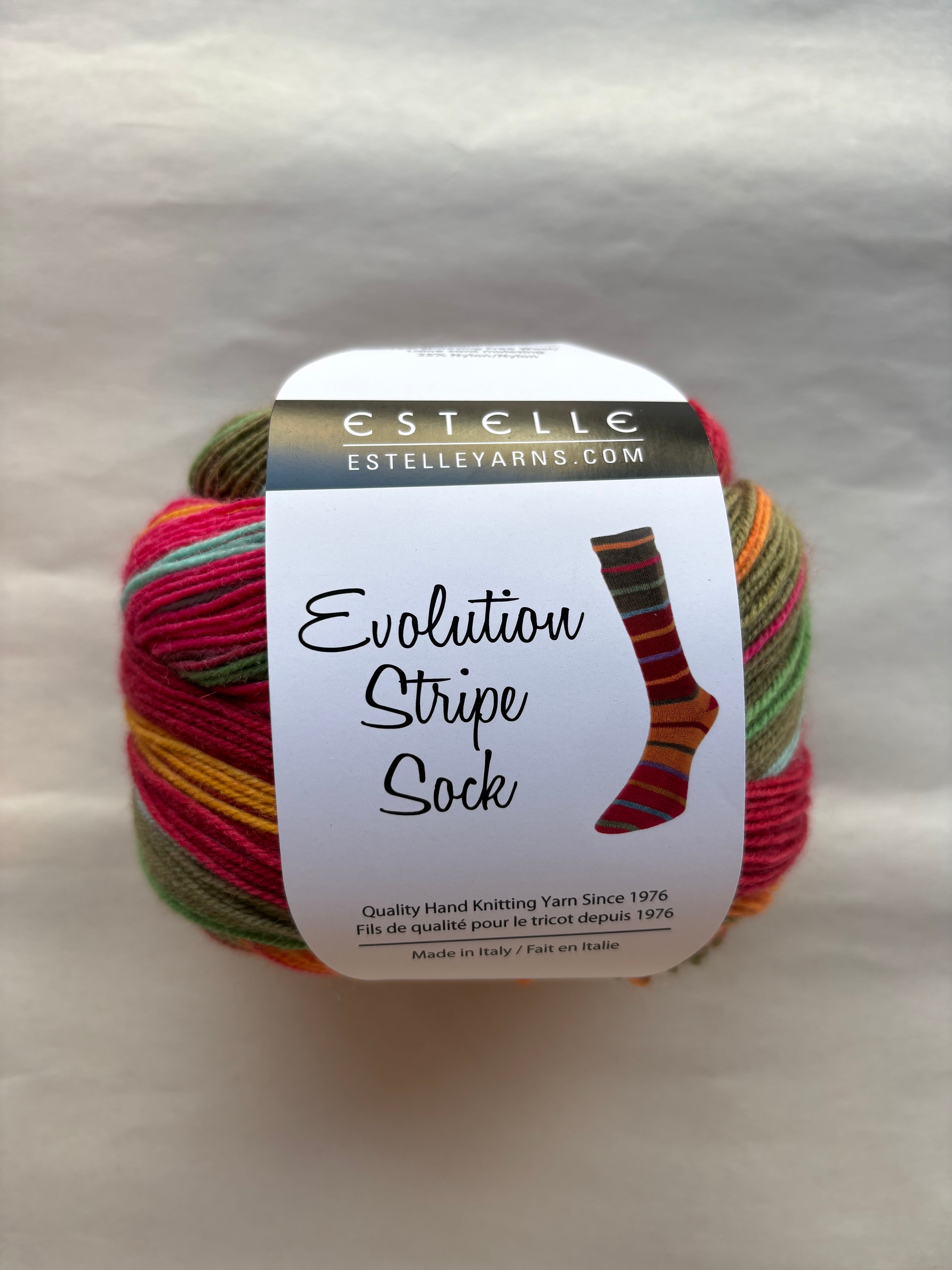 Evolution Stripe Sock