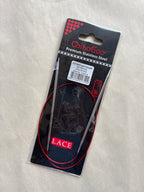 Chiaogoo Red Lace Circular 60cm (24")