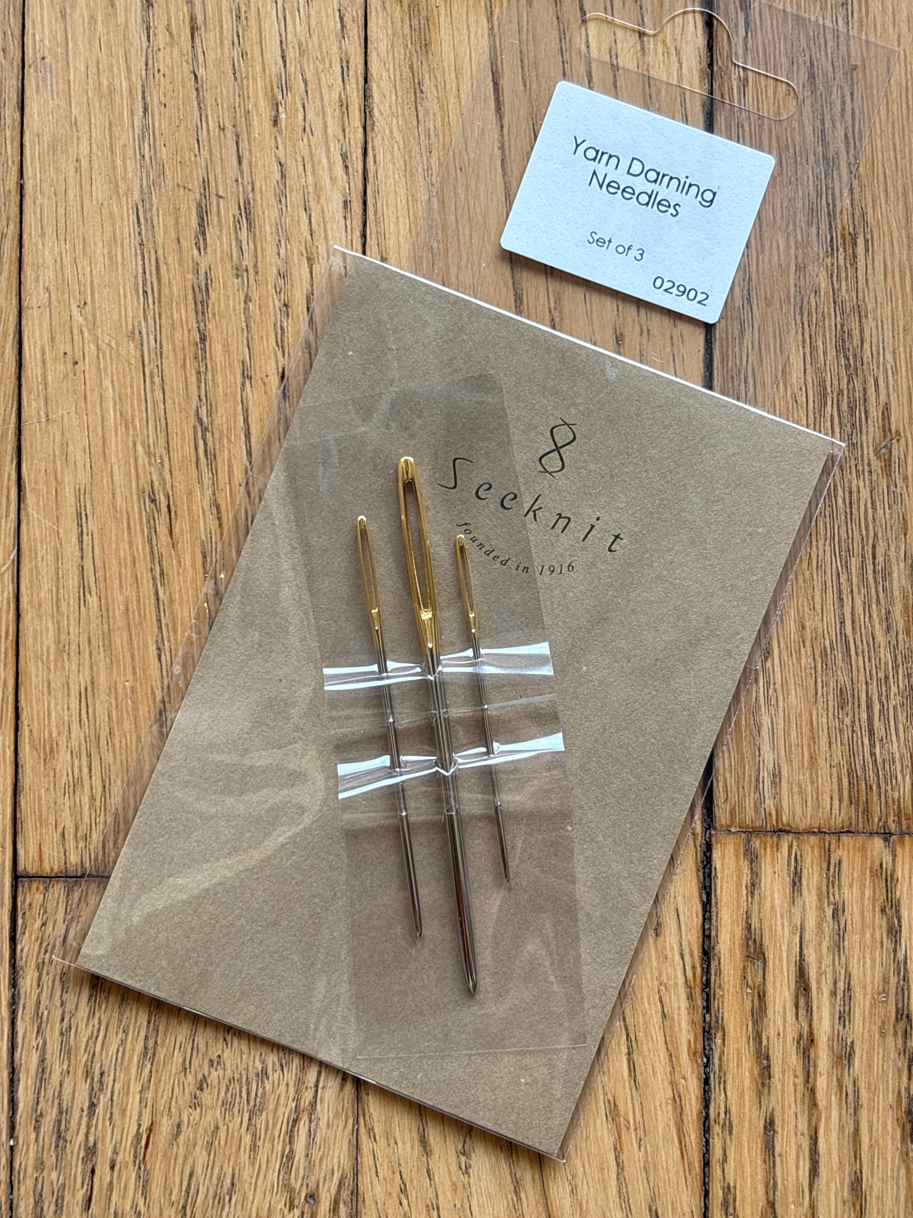 Yarn Darning Needles - Set of 3