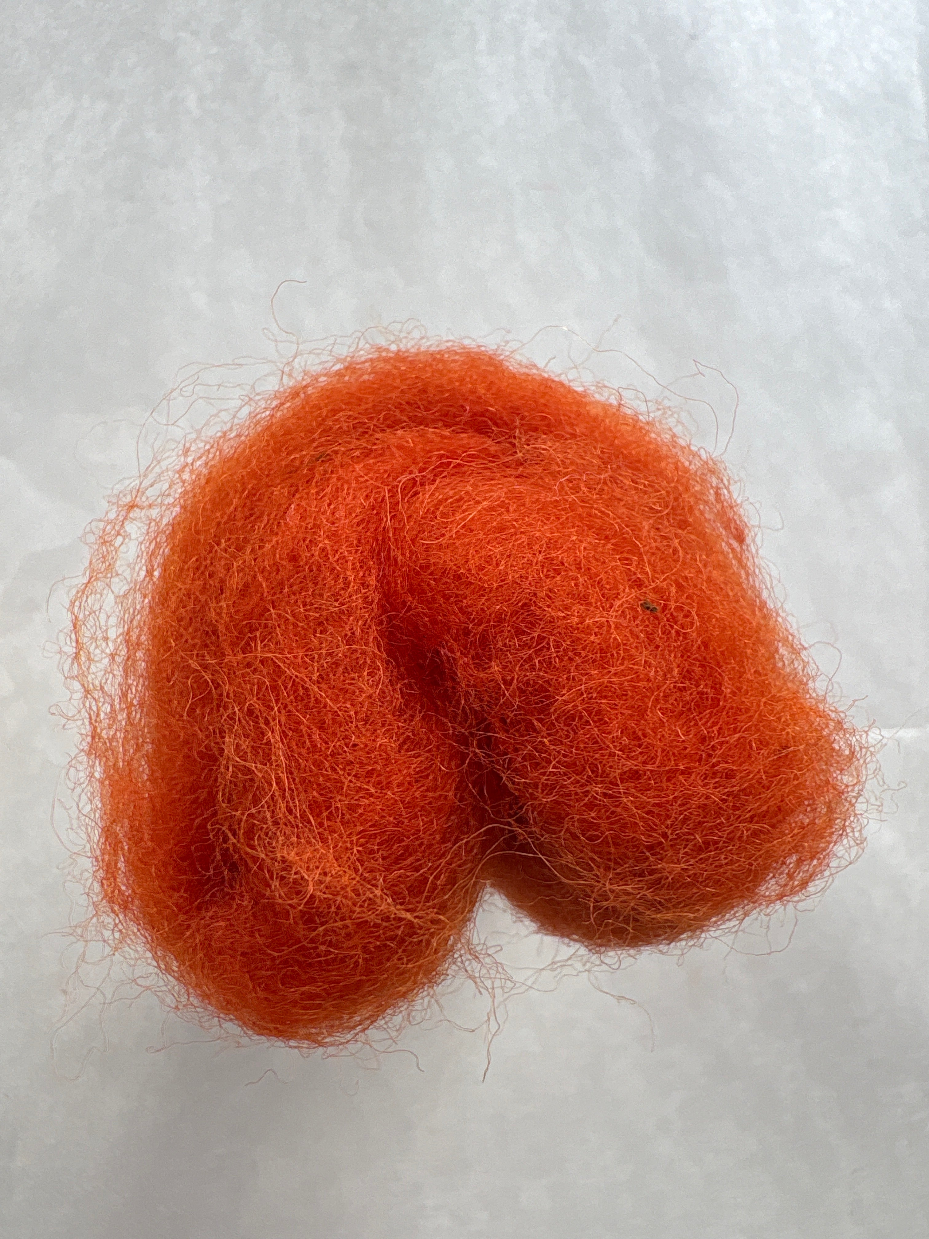 Lake Blue Felt Carded New Zealand Wool