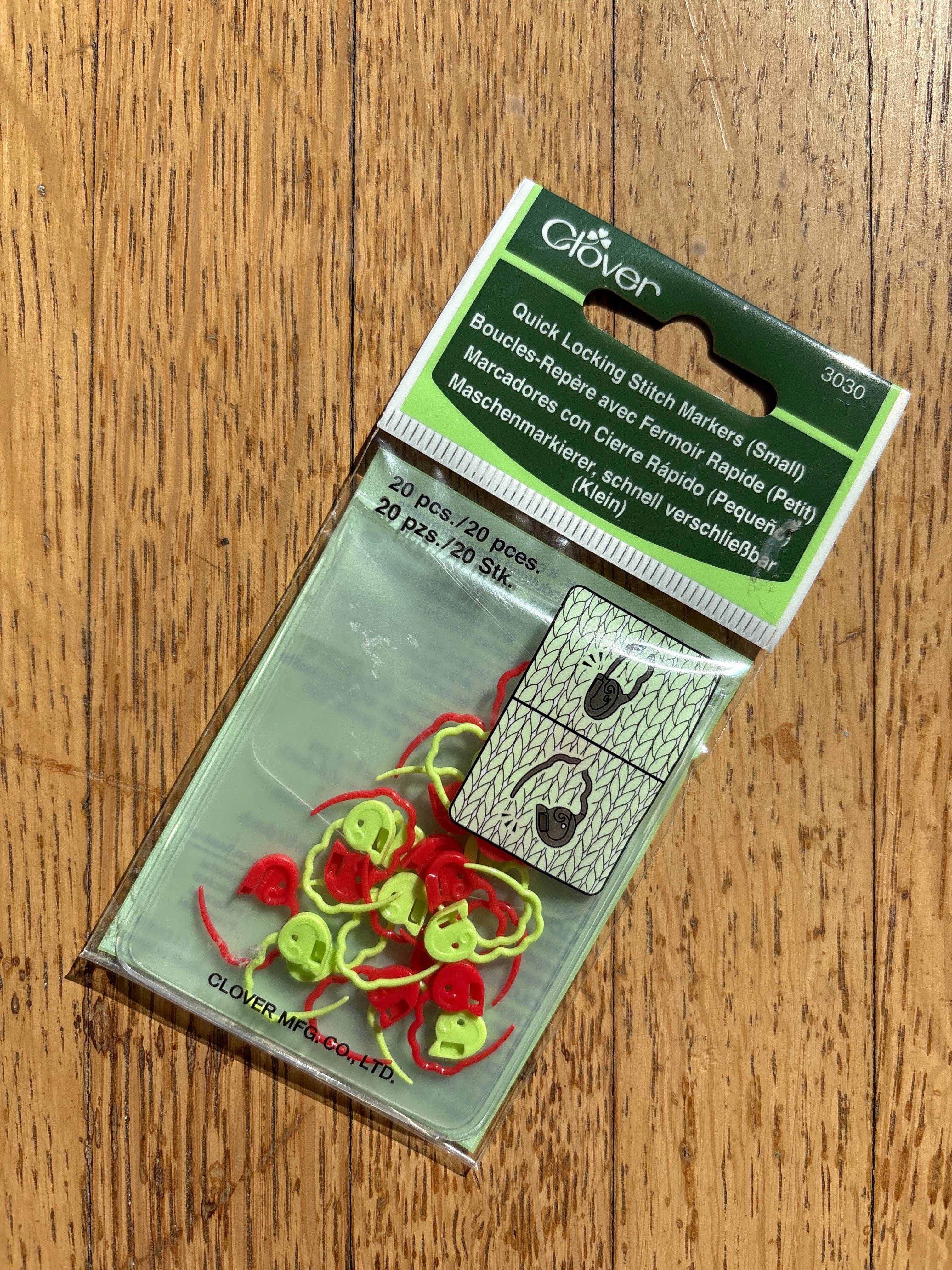 Clover Locking Stitch Markers