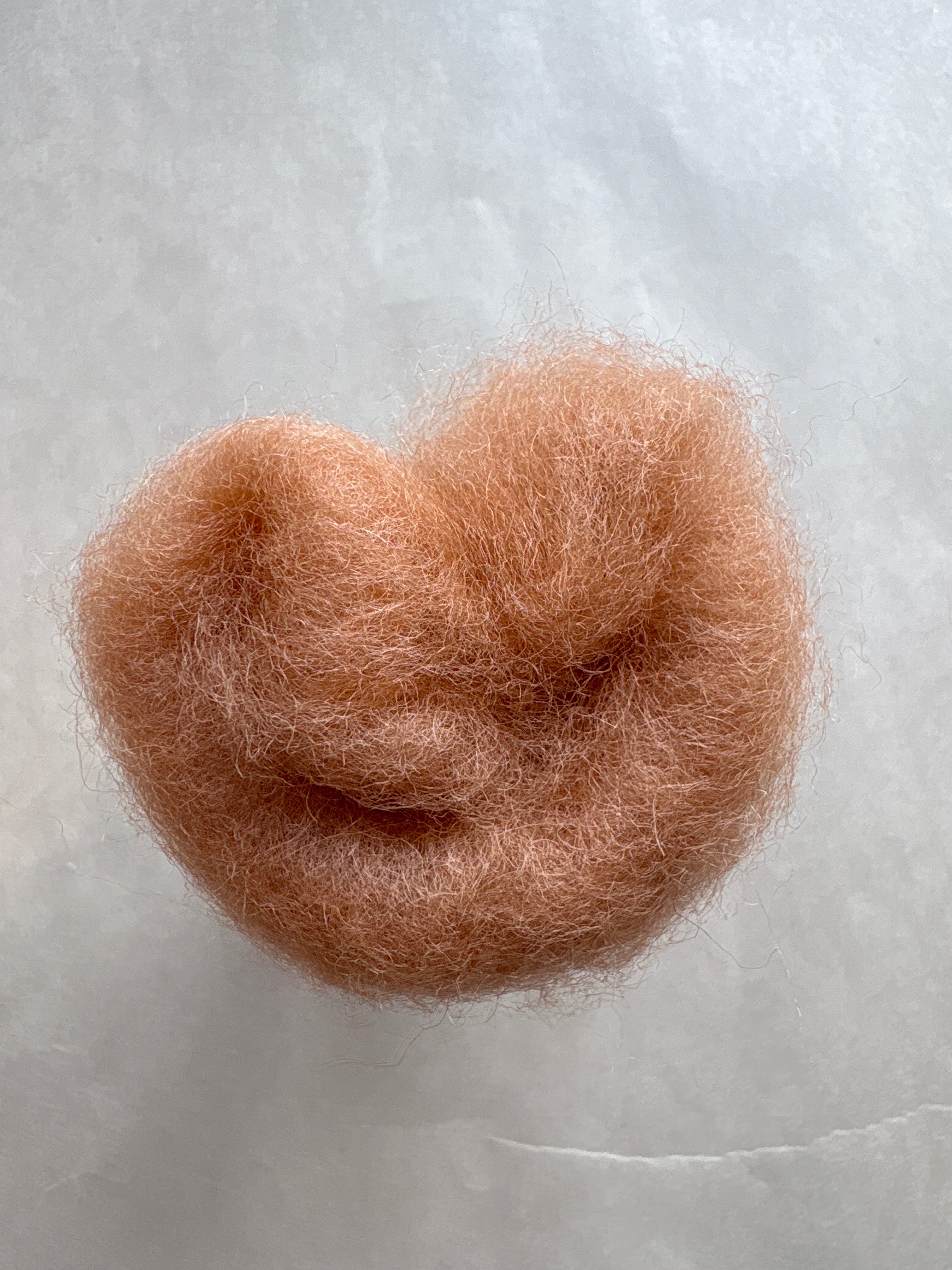 Lake Blue Felt Carded New Zealand Wool