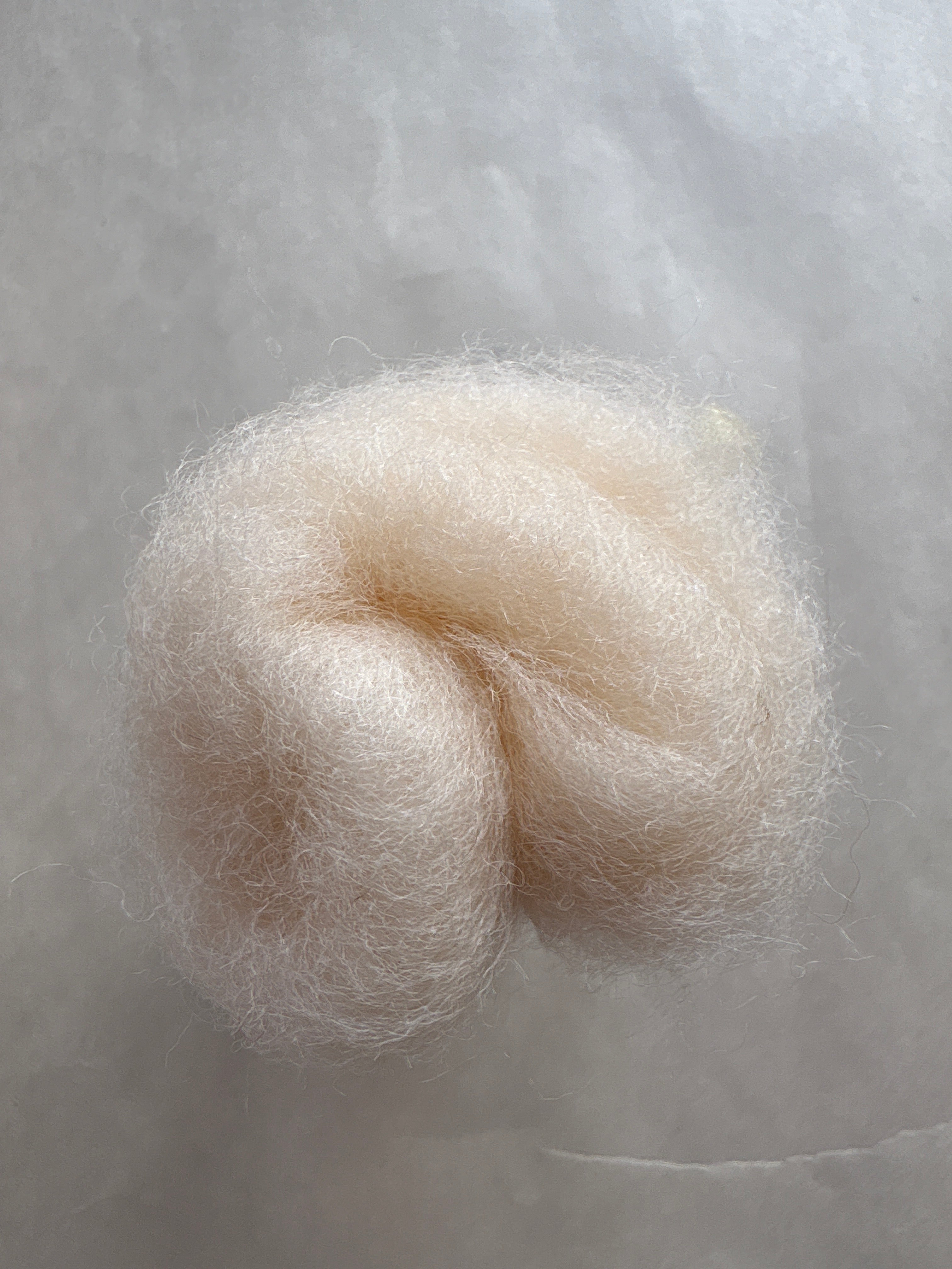 Lake Blue Felt Carded New Zealand Wool