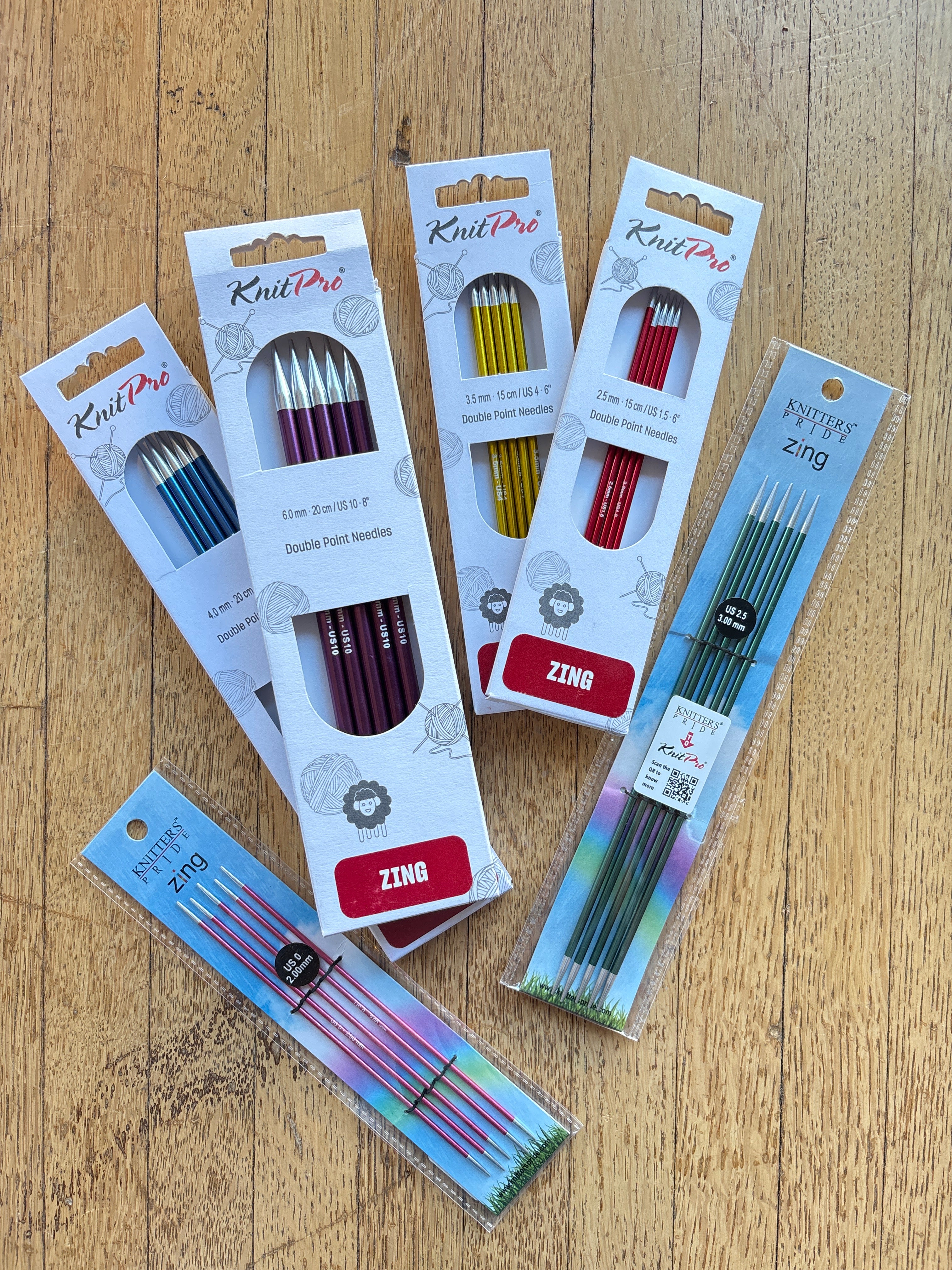 Zing Double Pointed Needles
