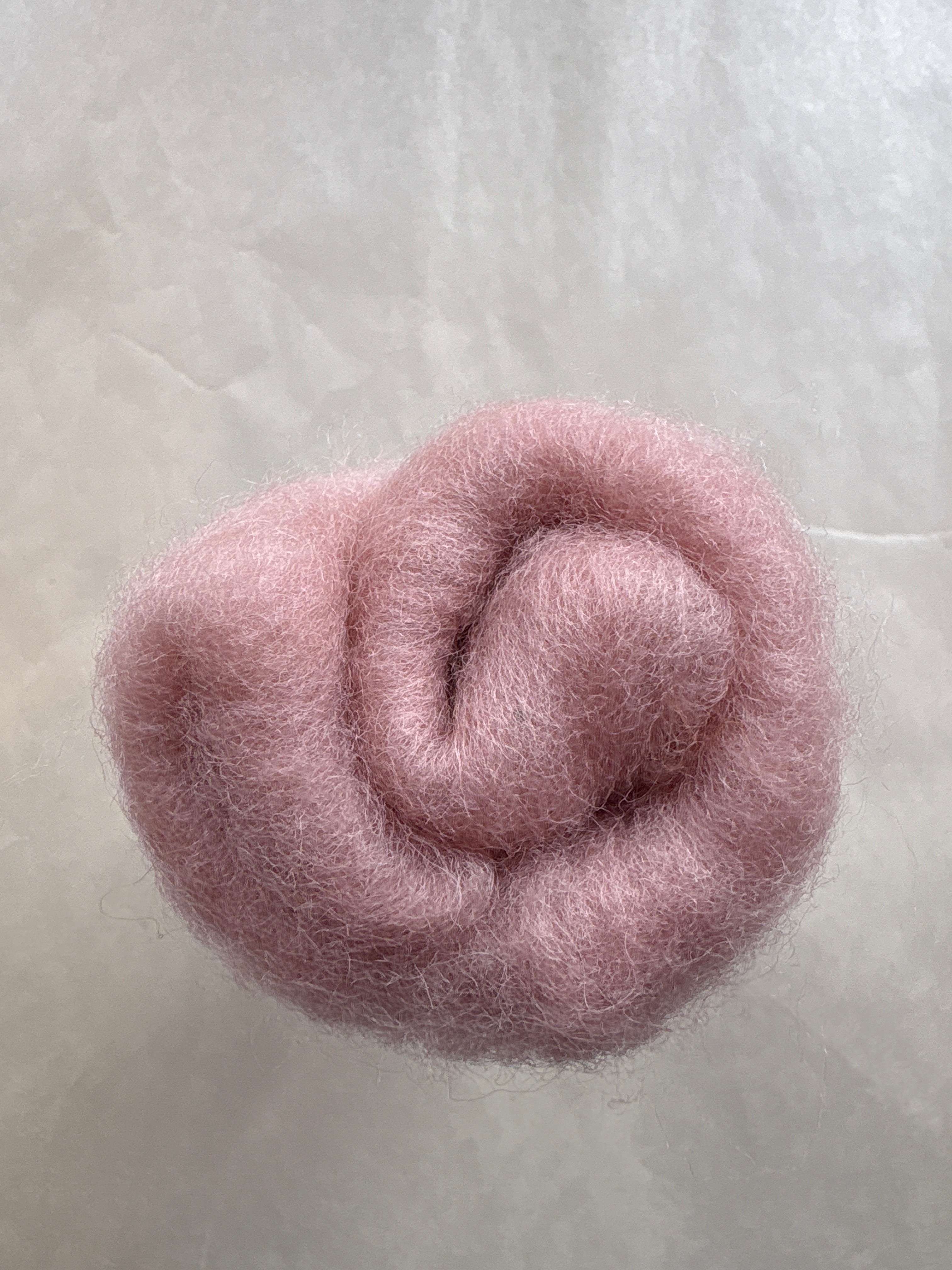 Lake Blue Felt Carded New Zealand Wool