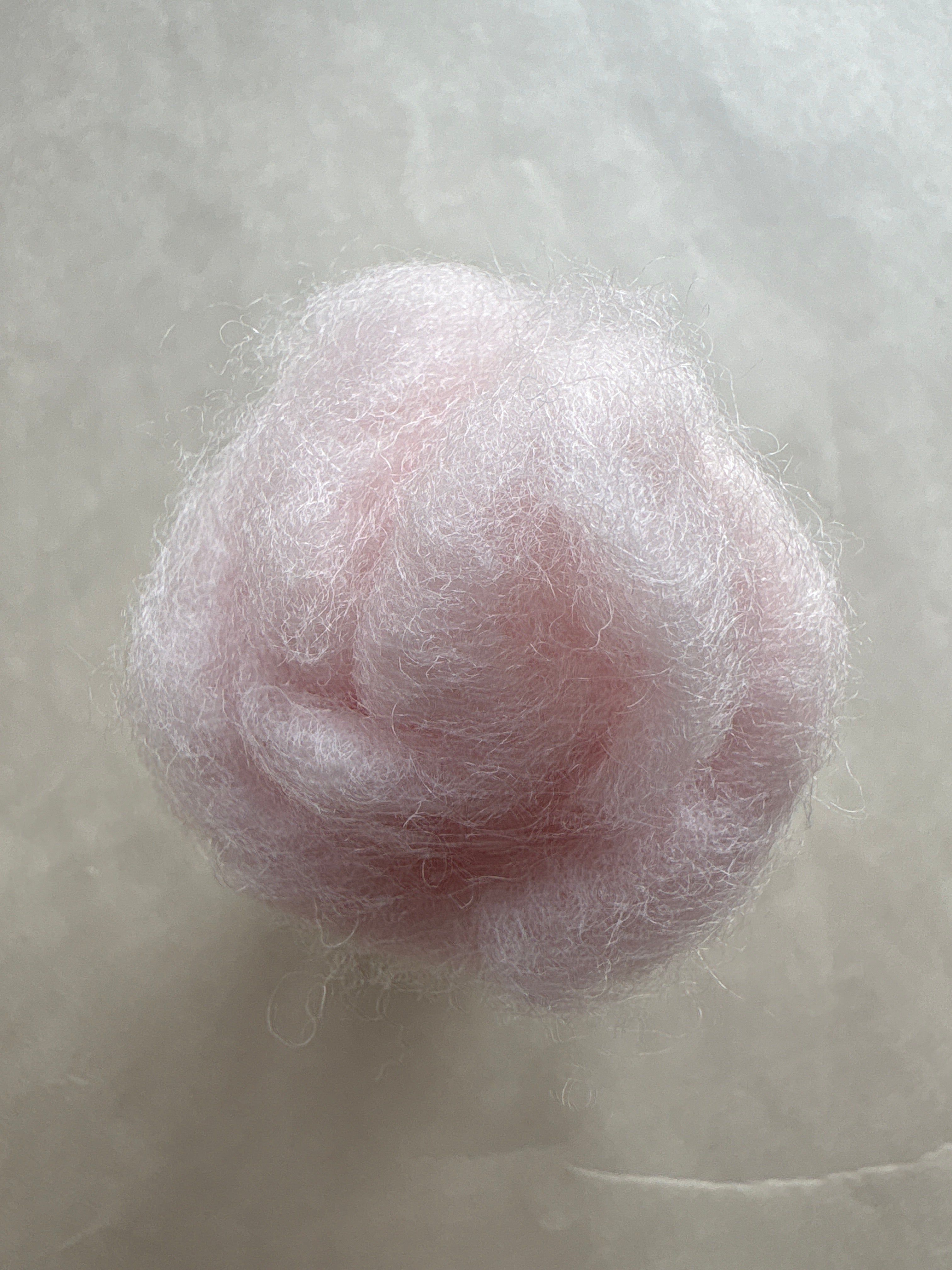Lake Blue Felt Carded New Zealand Wool