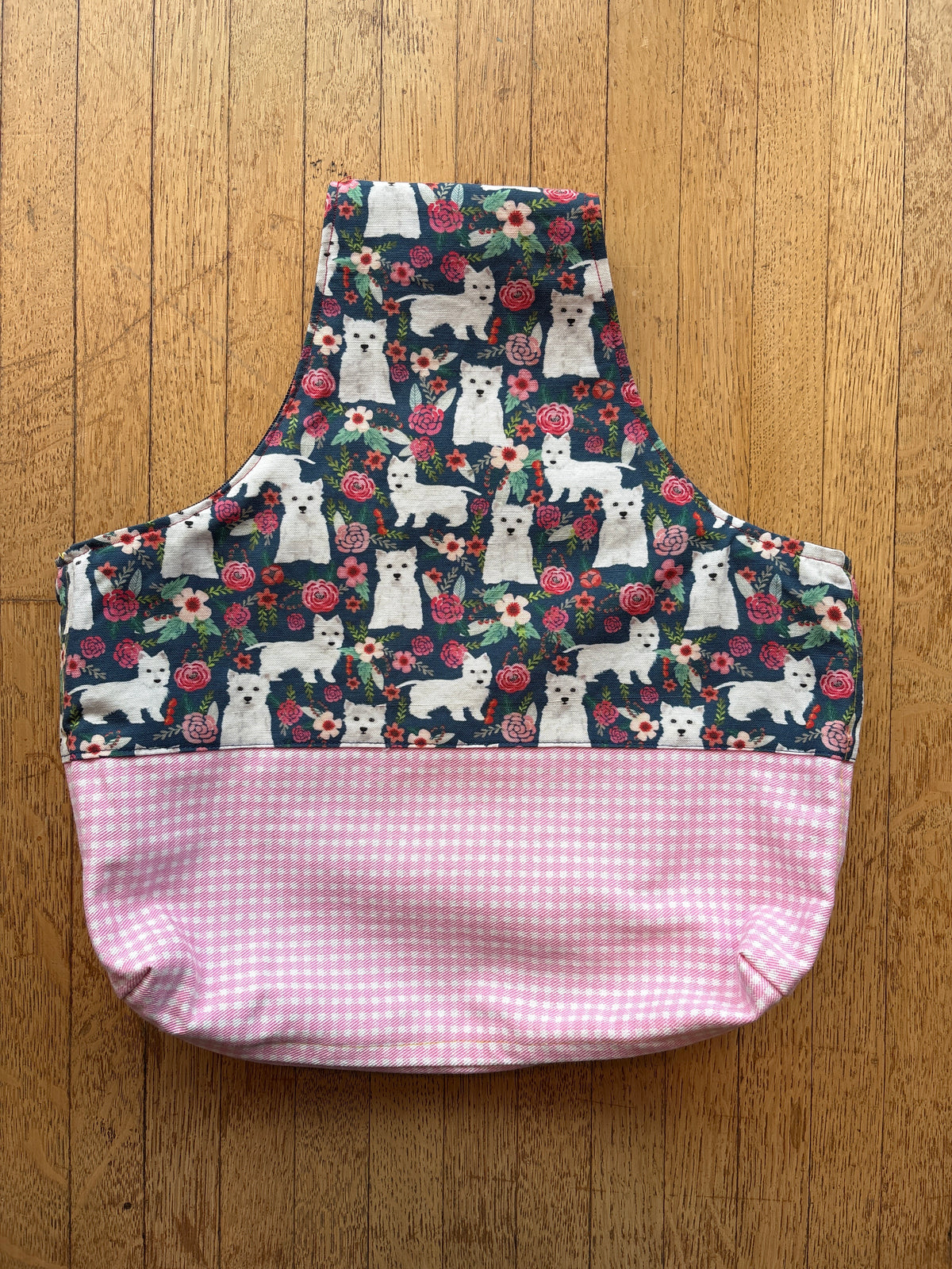 Upcycled Project Bag