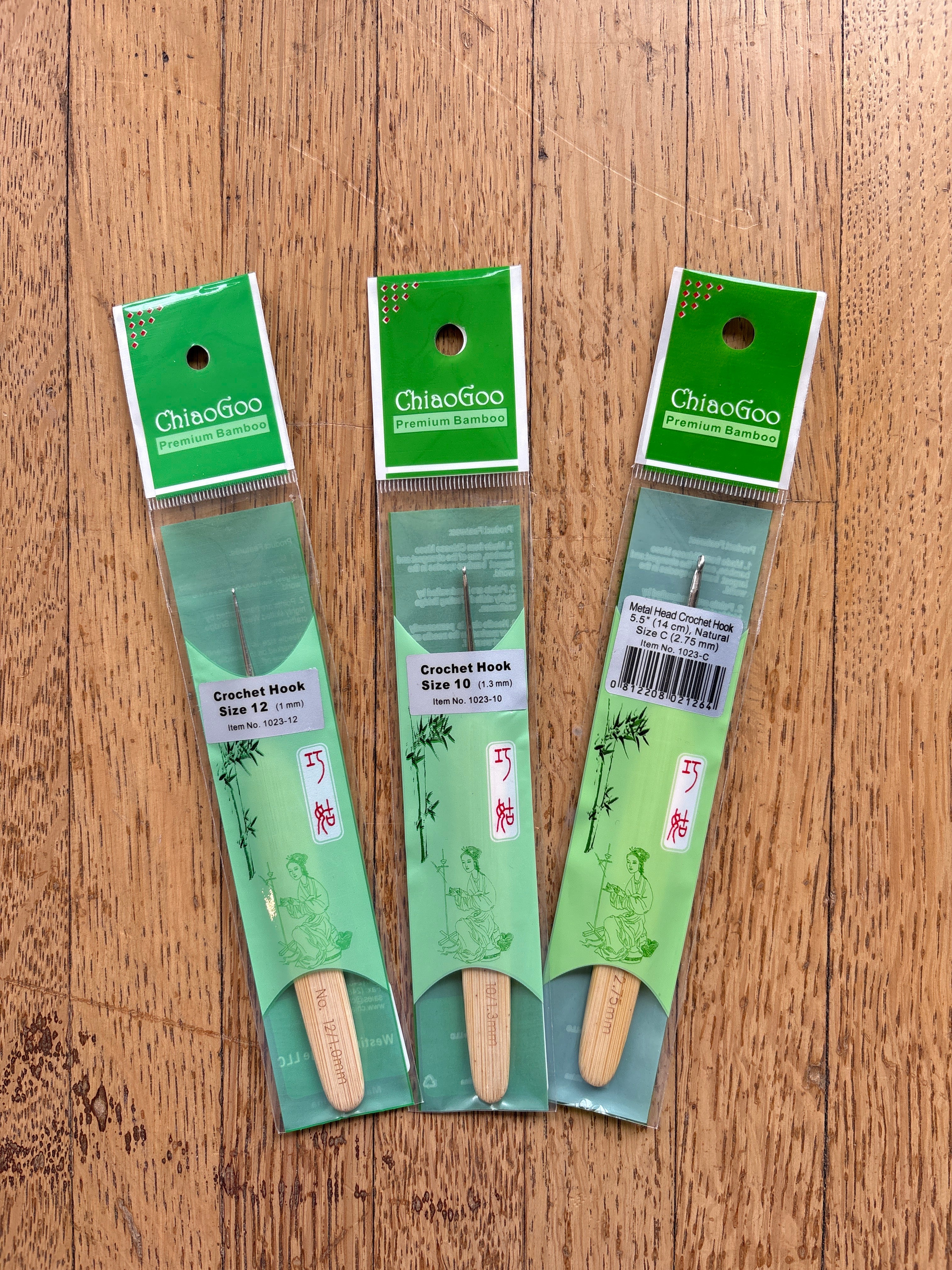 Chiaogoo Metal Head Crochet Hook