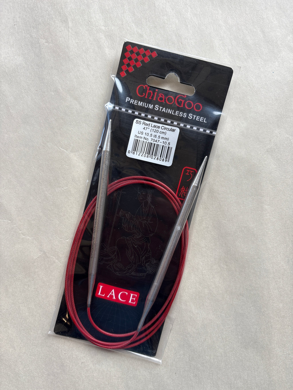 Chiaogoo Red Lace Circular 120cm (47")