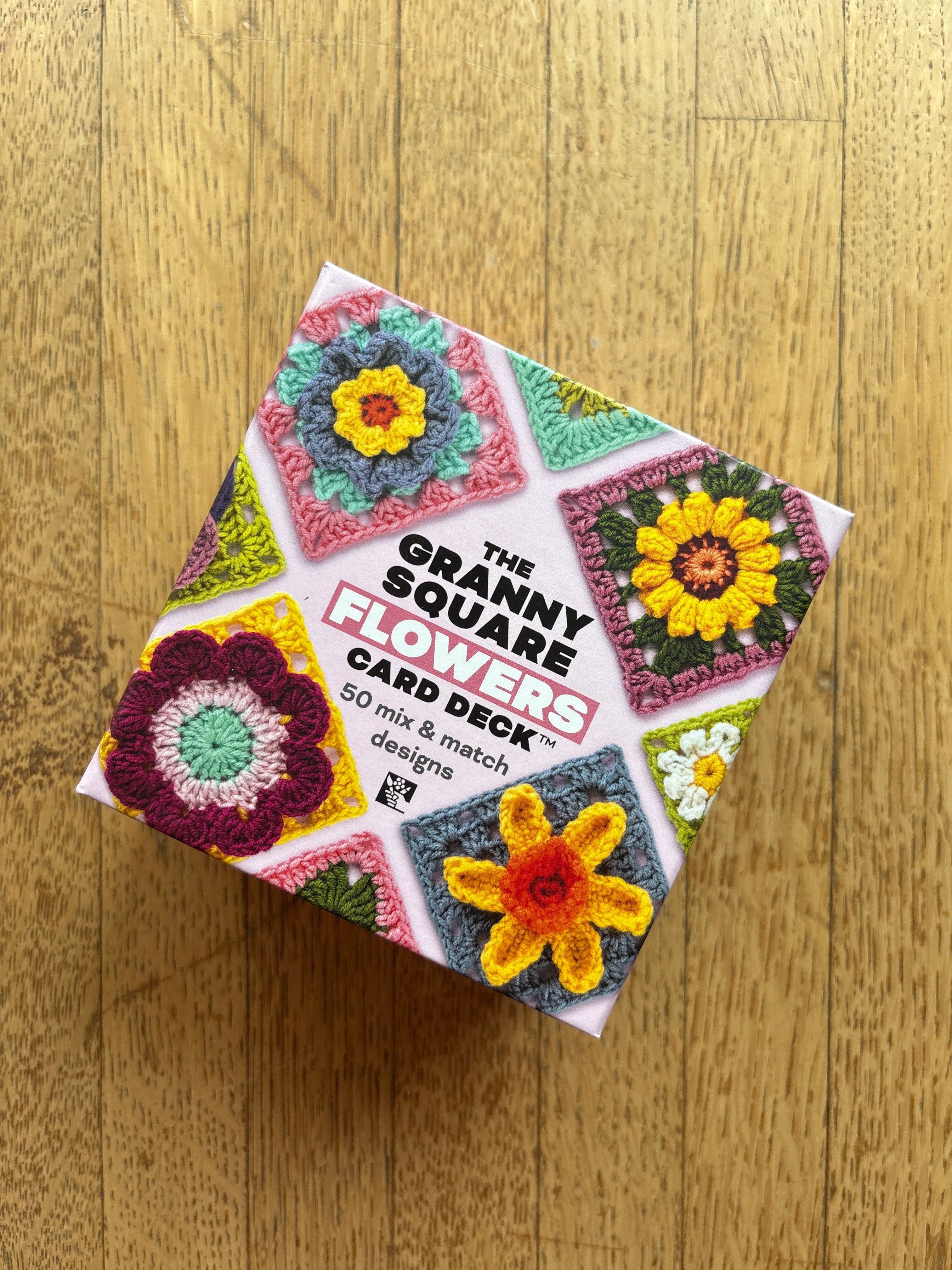 The Granny Square Flowers Card Deck