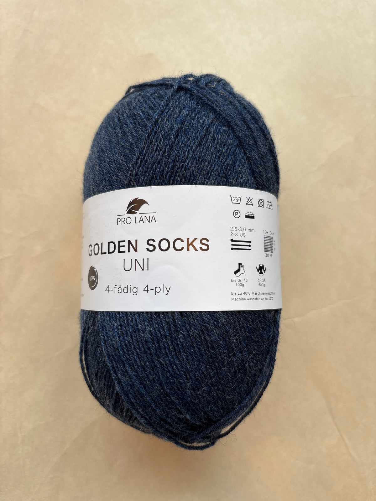 Sockenwolle Uni / Golden Socks Uni