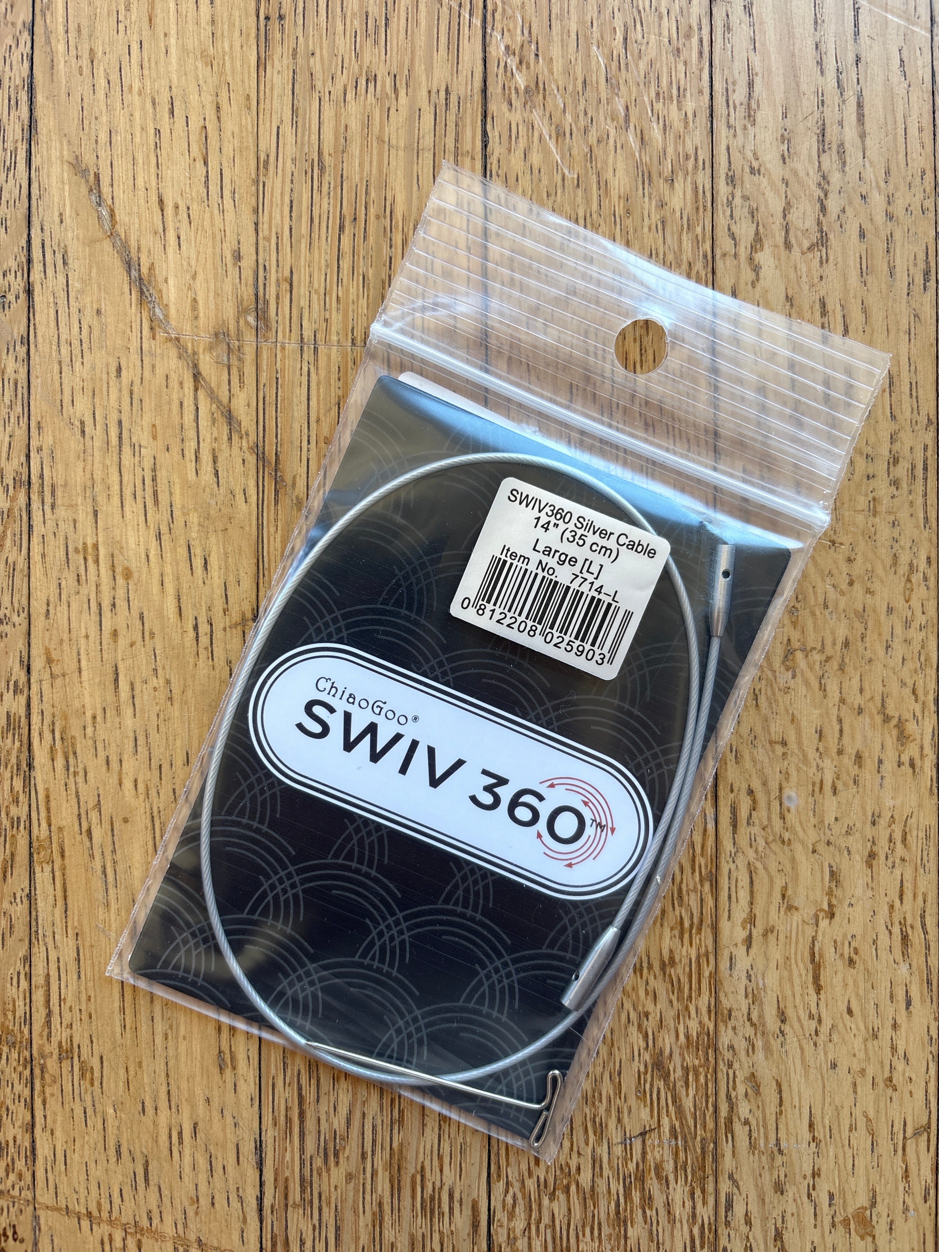 ChiaoGoo SWIV 360 Silver Interchangeable Cable