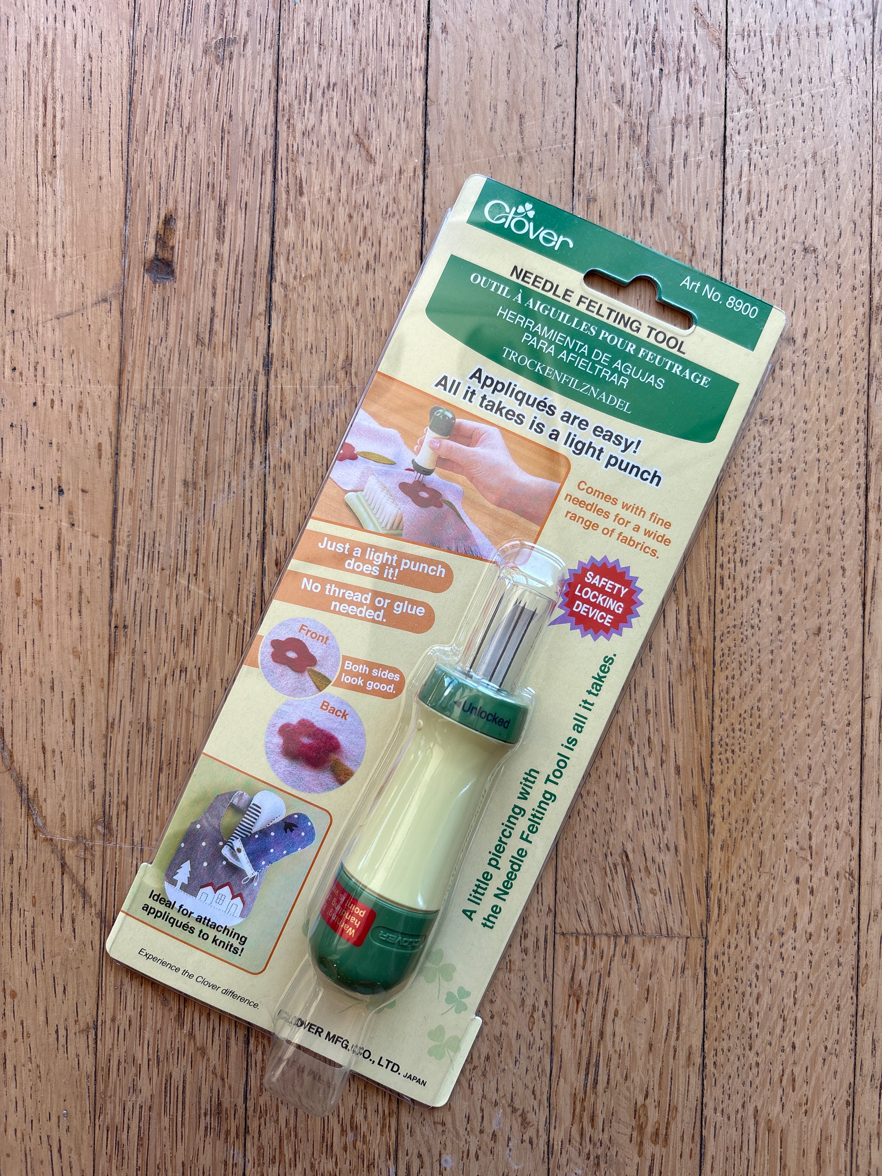 Clover Needle Felting Tool