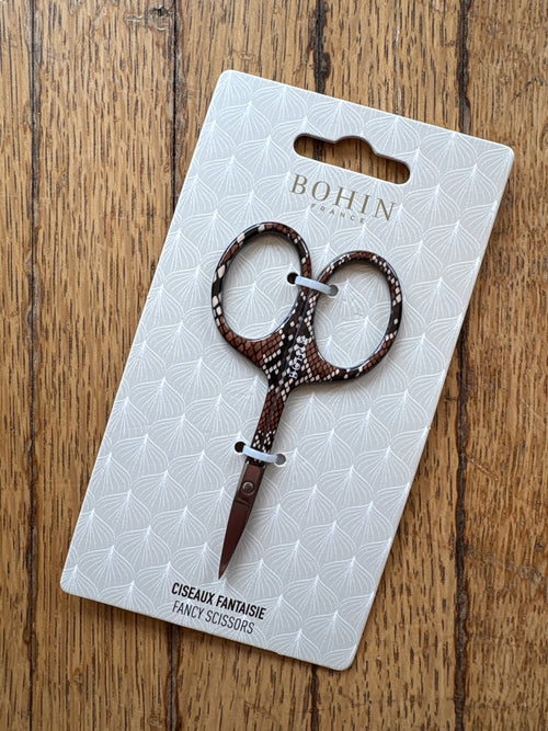 Bohin Fancy Animal Print Scissors