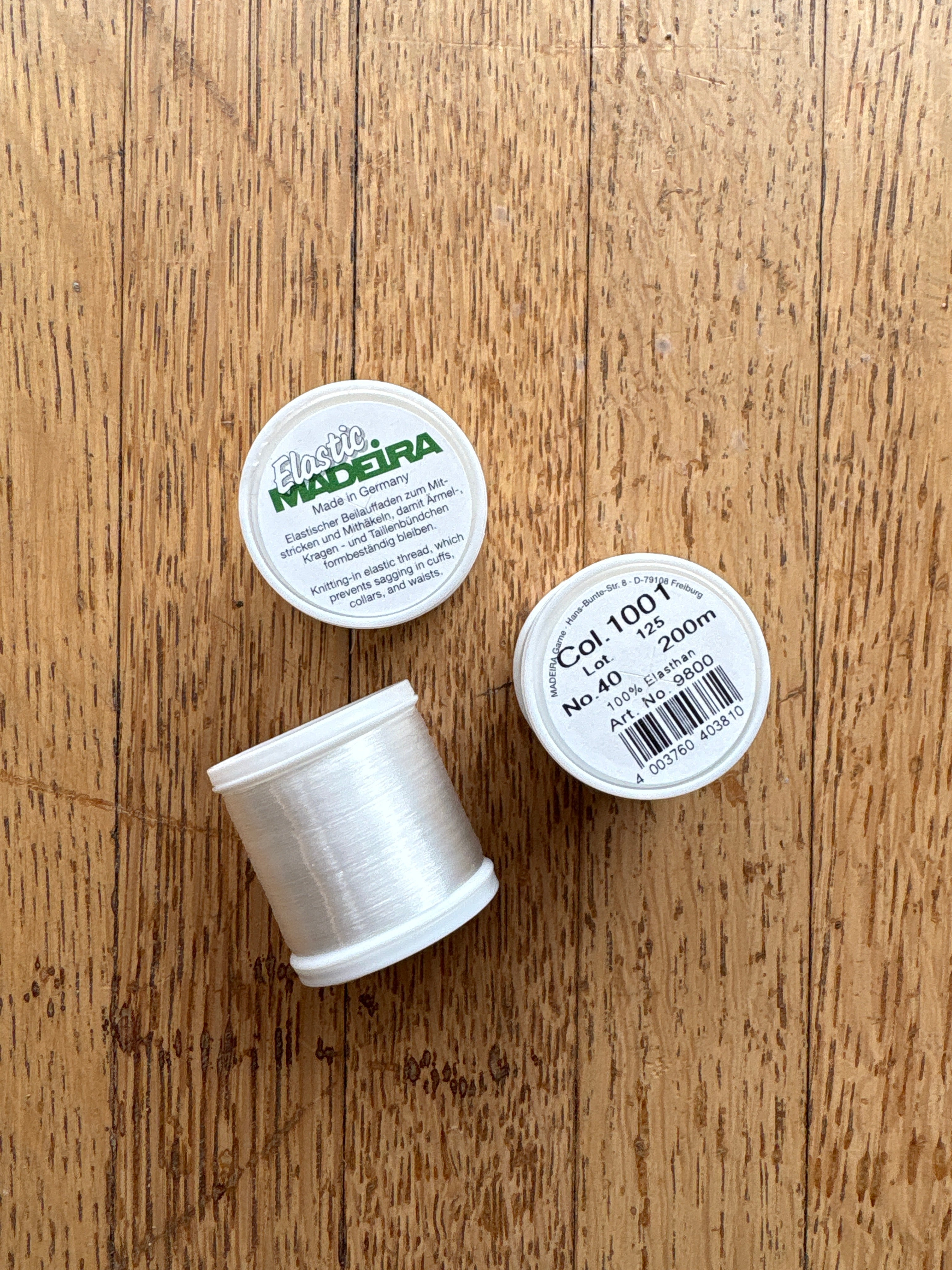 Madeira Invisible Elastic Knit-In Thread