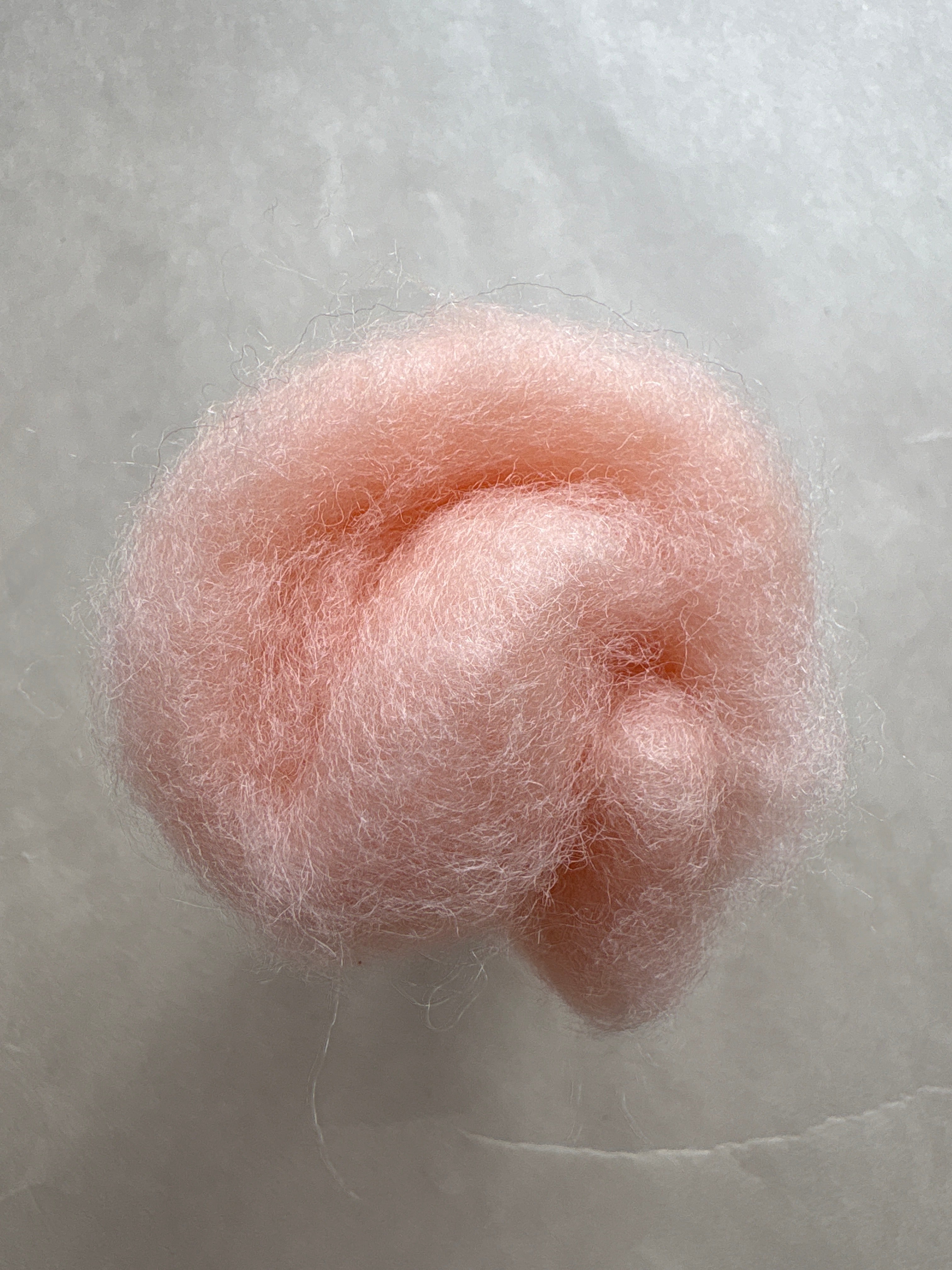 Lake Blue Felt Carded New Zealand Wool
