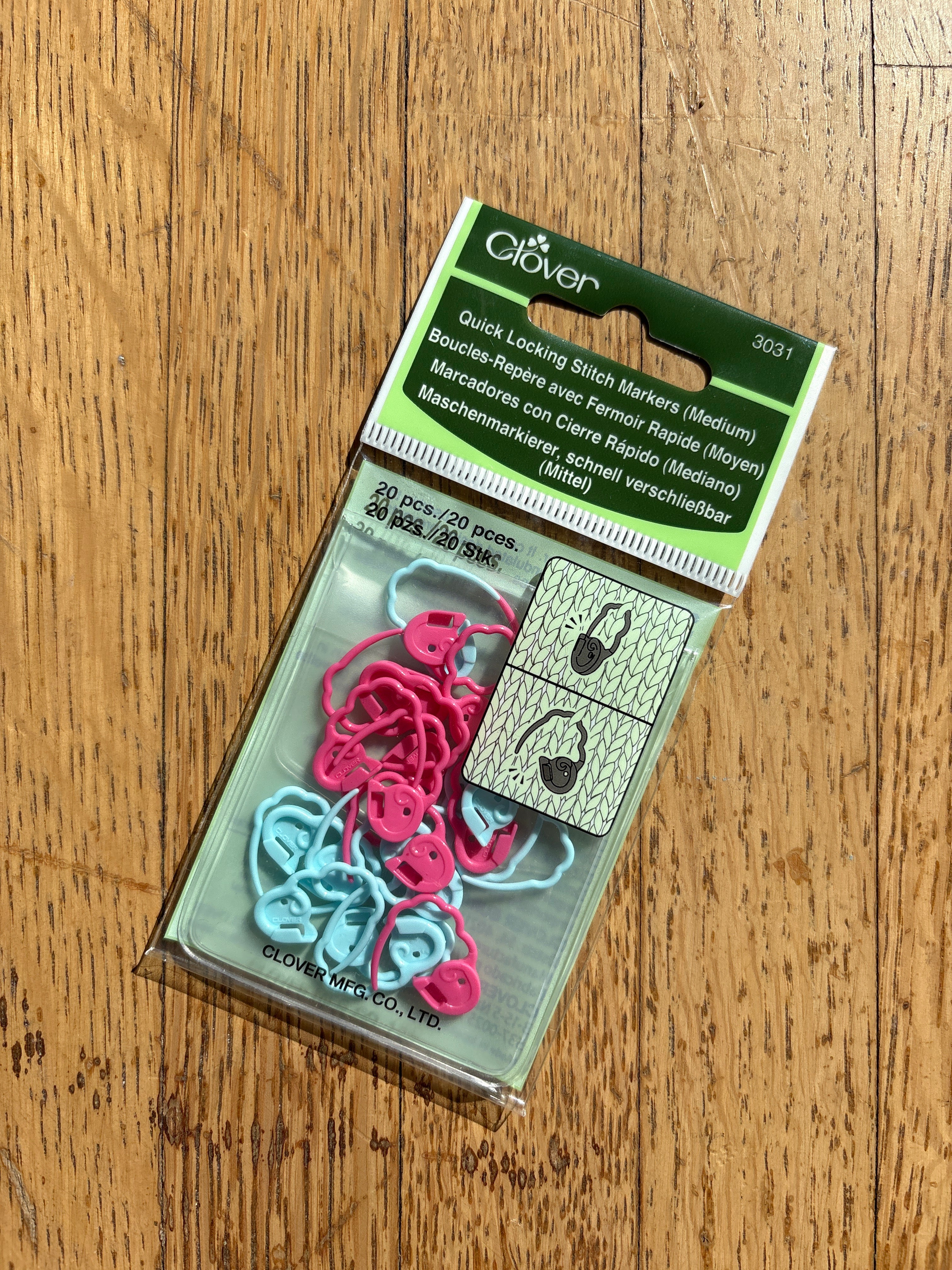 Clover Locking Stitch Markers