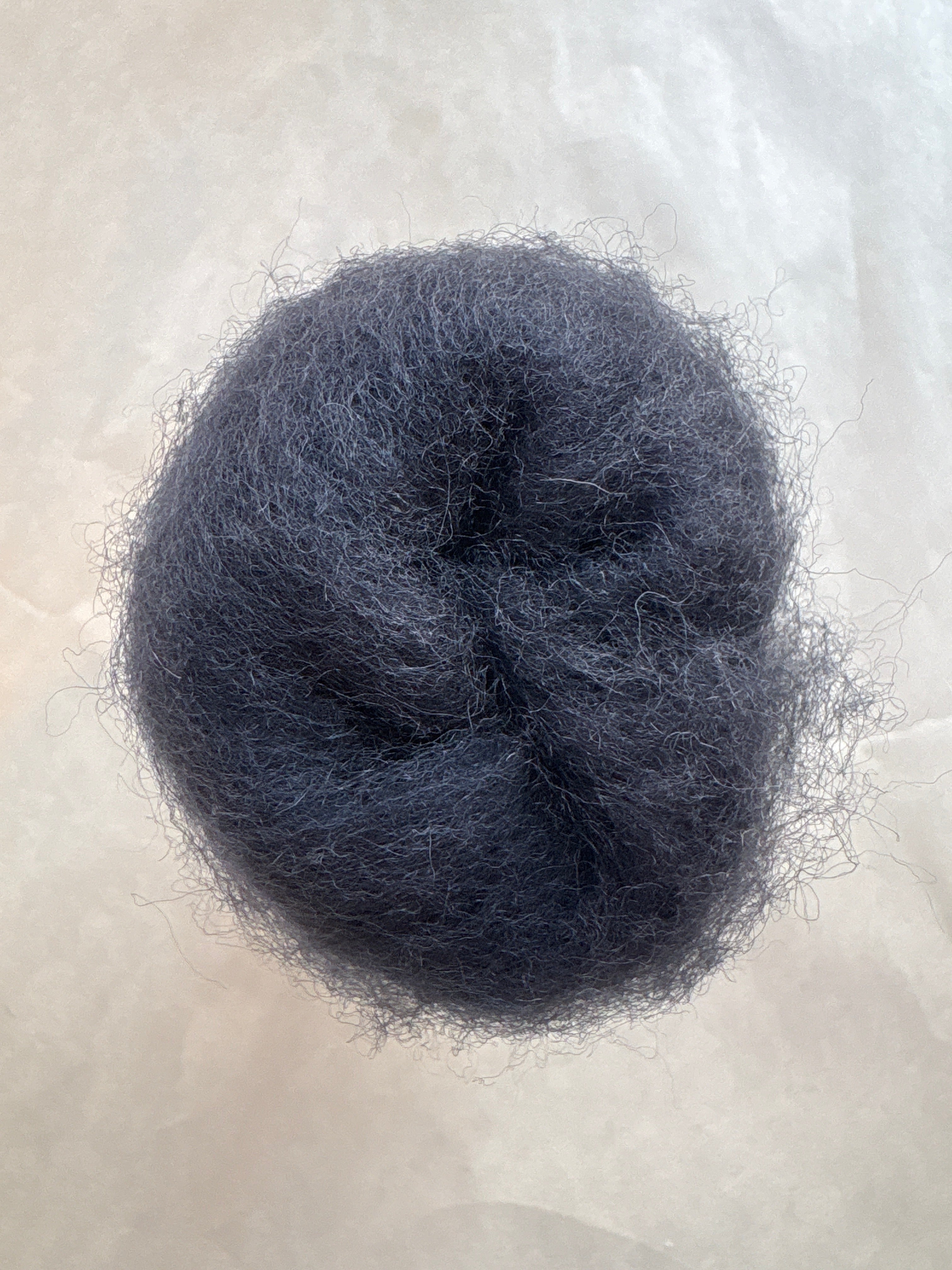 Lake Blue Felt Carded New Zealand Wool