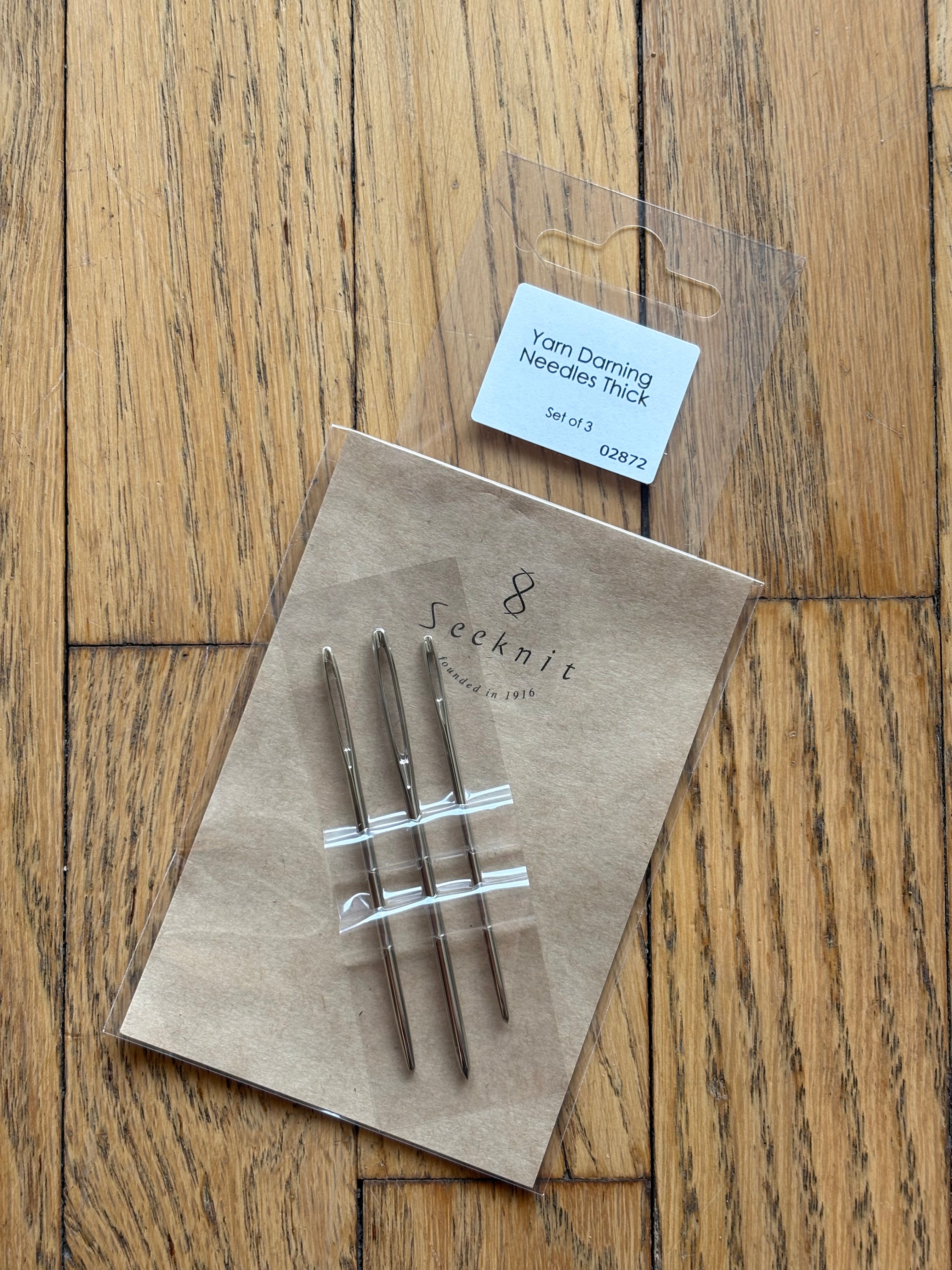 Yarn Darning Needles - Thick Set