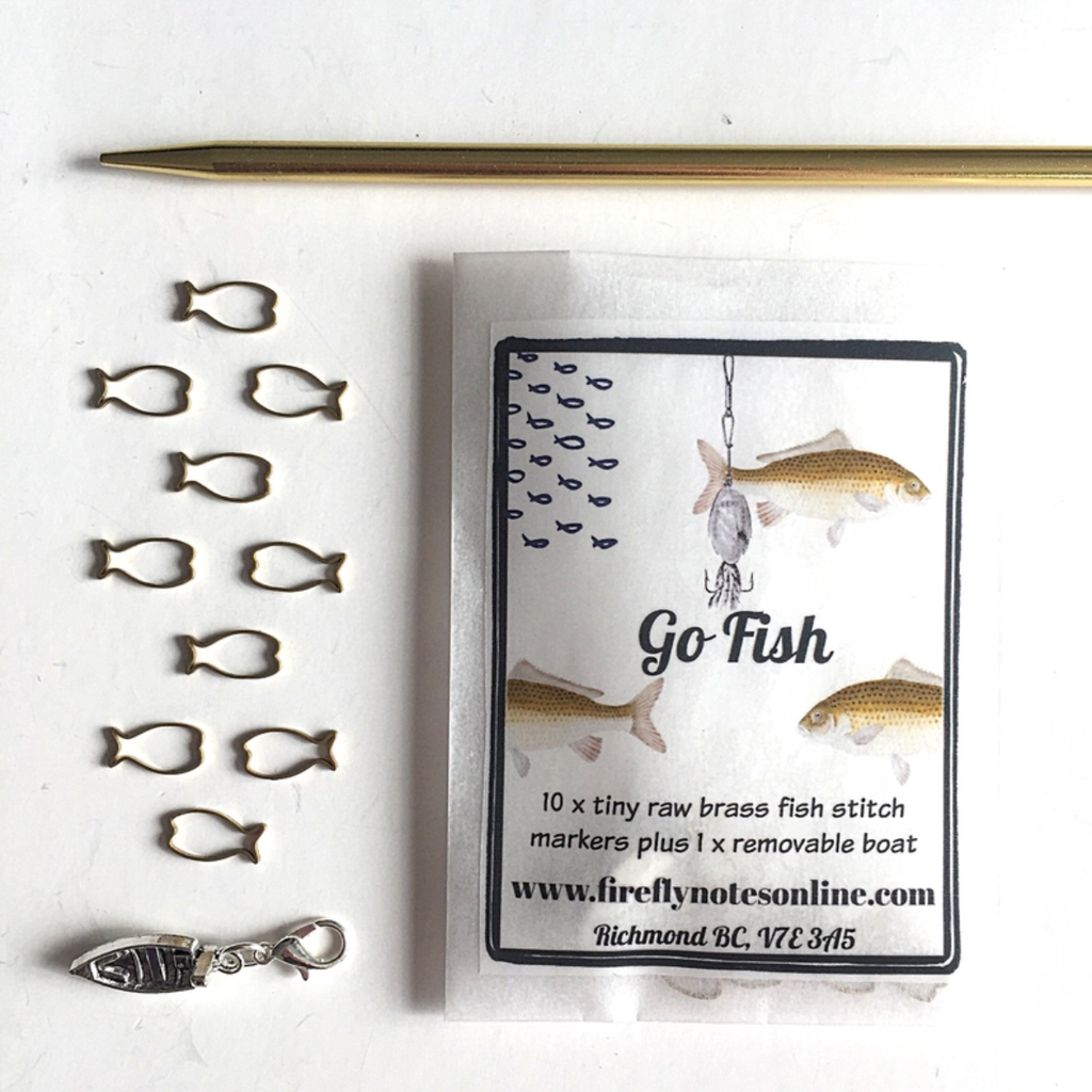 Stitch Markers - Go Fish