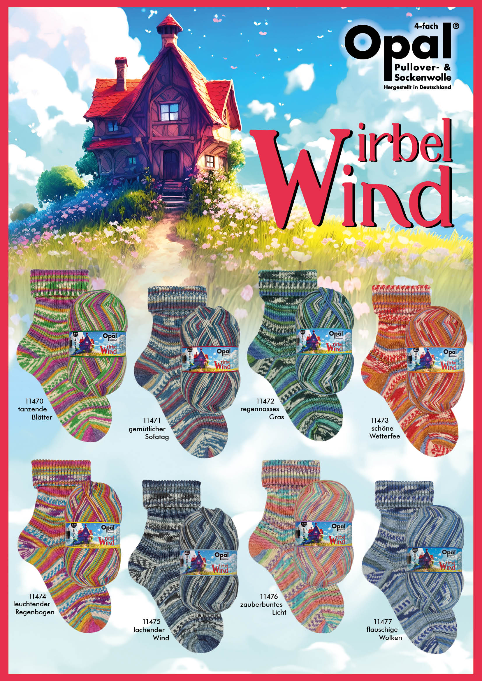 Opal Wirbelwind 4-ply