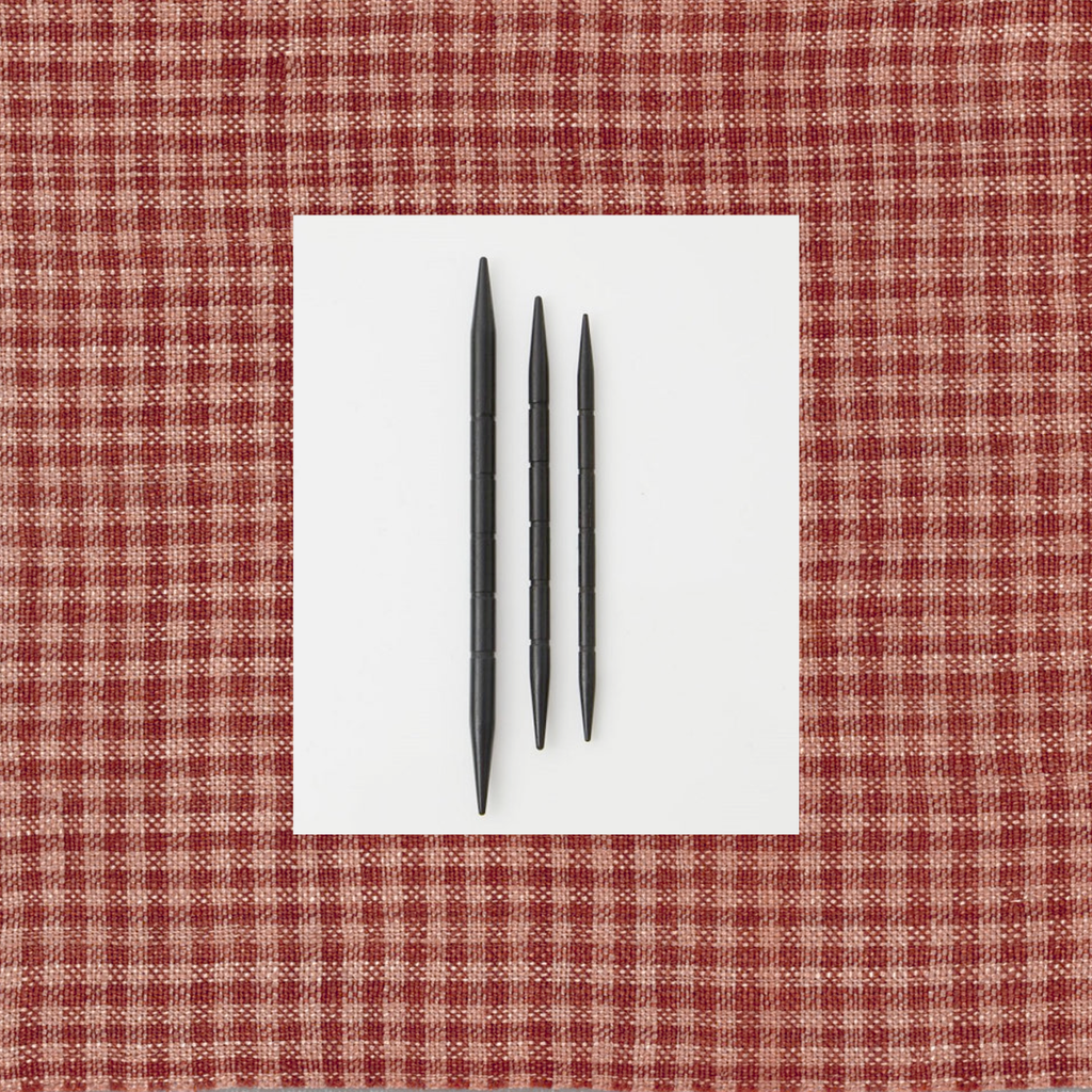Ebony Cable Needles Set