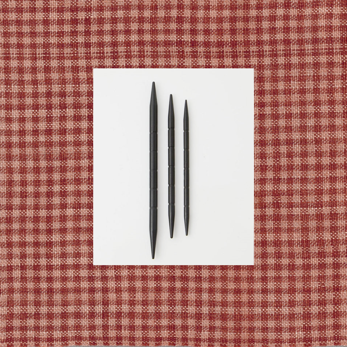 Ebony Cable Needles Set