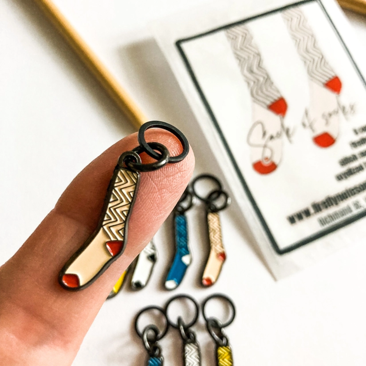 Stitch Markers - Sack of Socks