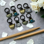 Stitch Markers - Tea Set