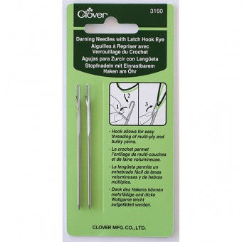 Clover Darning Needle - Latch Hook Eye