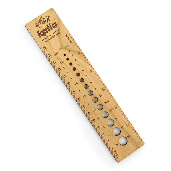 Katia Wooden Gauge Ruler