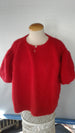 Passionate Red - 48" chest (Cap Sleeves)