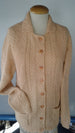 Soft Gold Cardigan - 40" chest (See Hat)